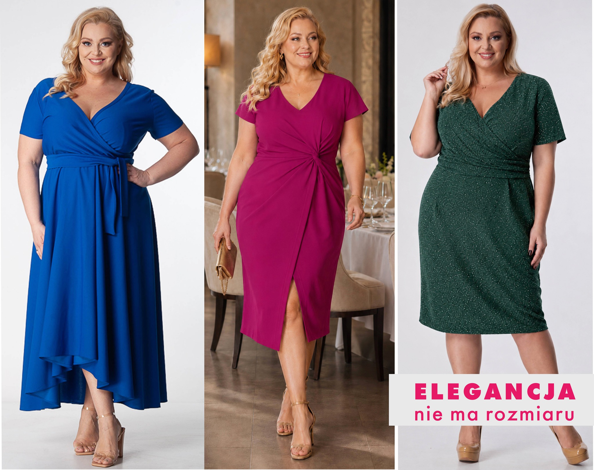 ANY Odzież damska PLUS SIZE Facebook ad: Sukienki - Any