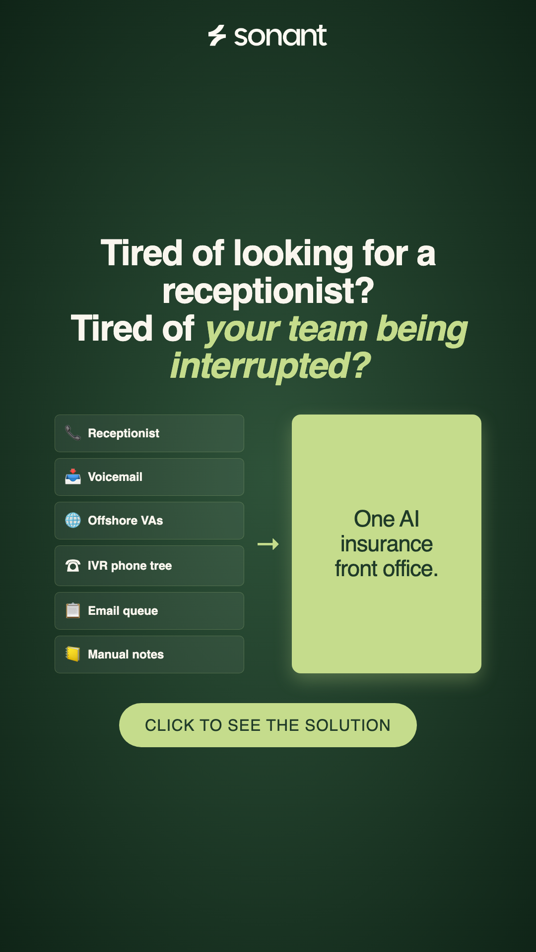 Sonant AI Facebook ad from Jun 23, 2026