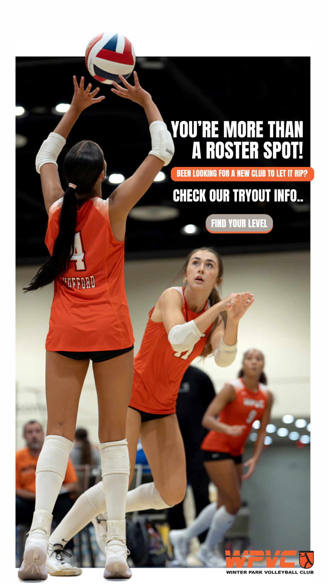 Winter Park Volleyball Club Florida Facebook ad