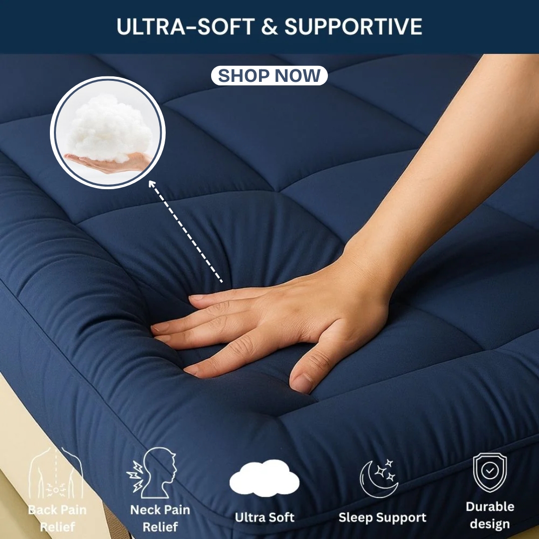Snuggles.com.pk Facebook ad: Pakistani sleepers if your mattress feels hard or…