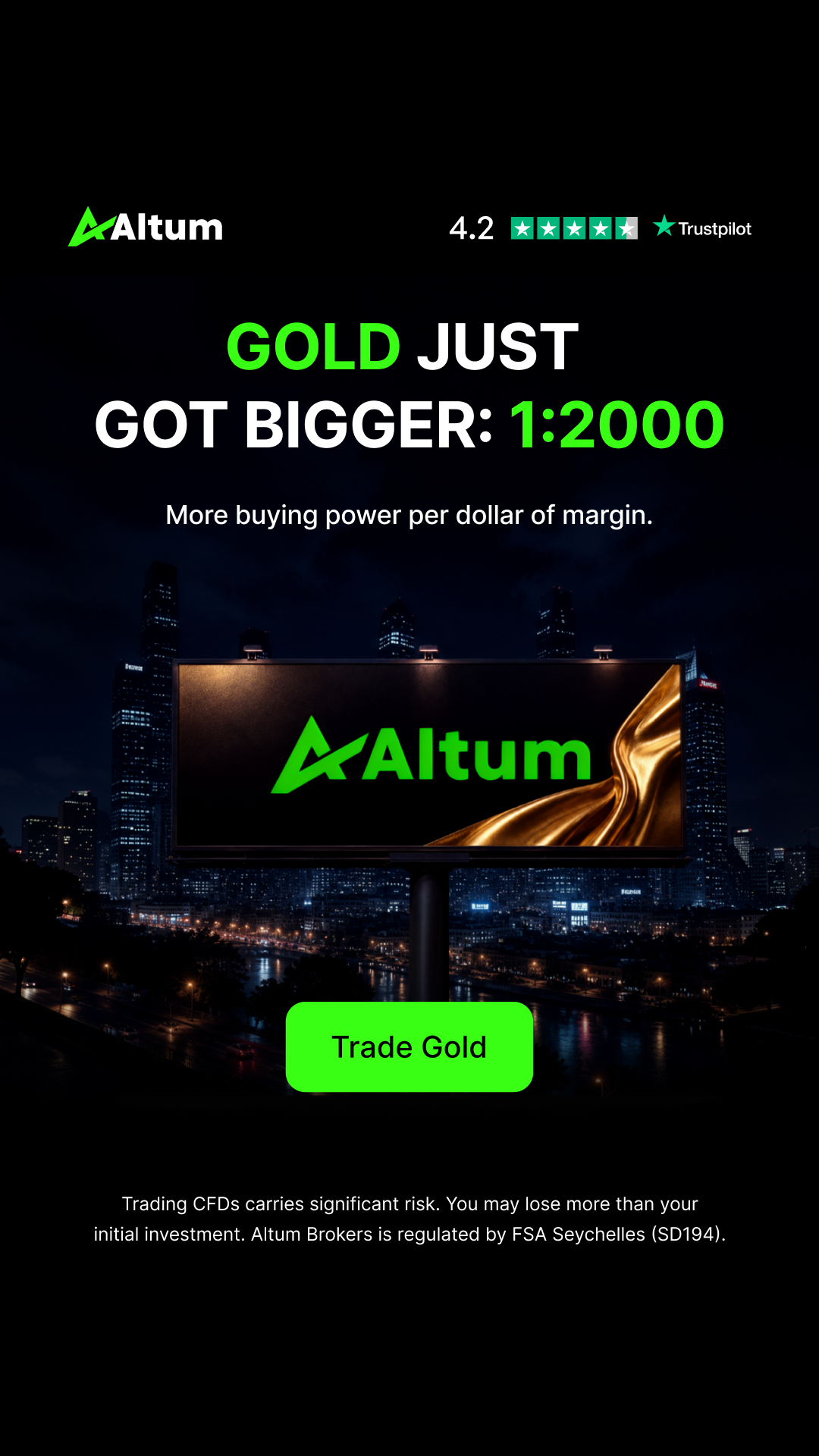 Altum Brokers Global Facebook ad