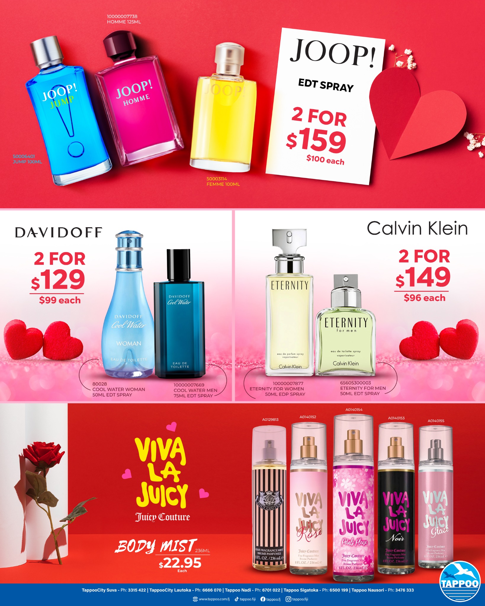 Tappoo Department Store Facebook ad: Valentine's day Catalogue 2026