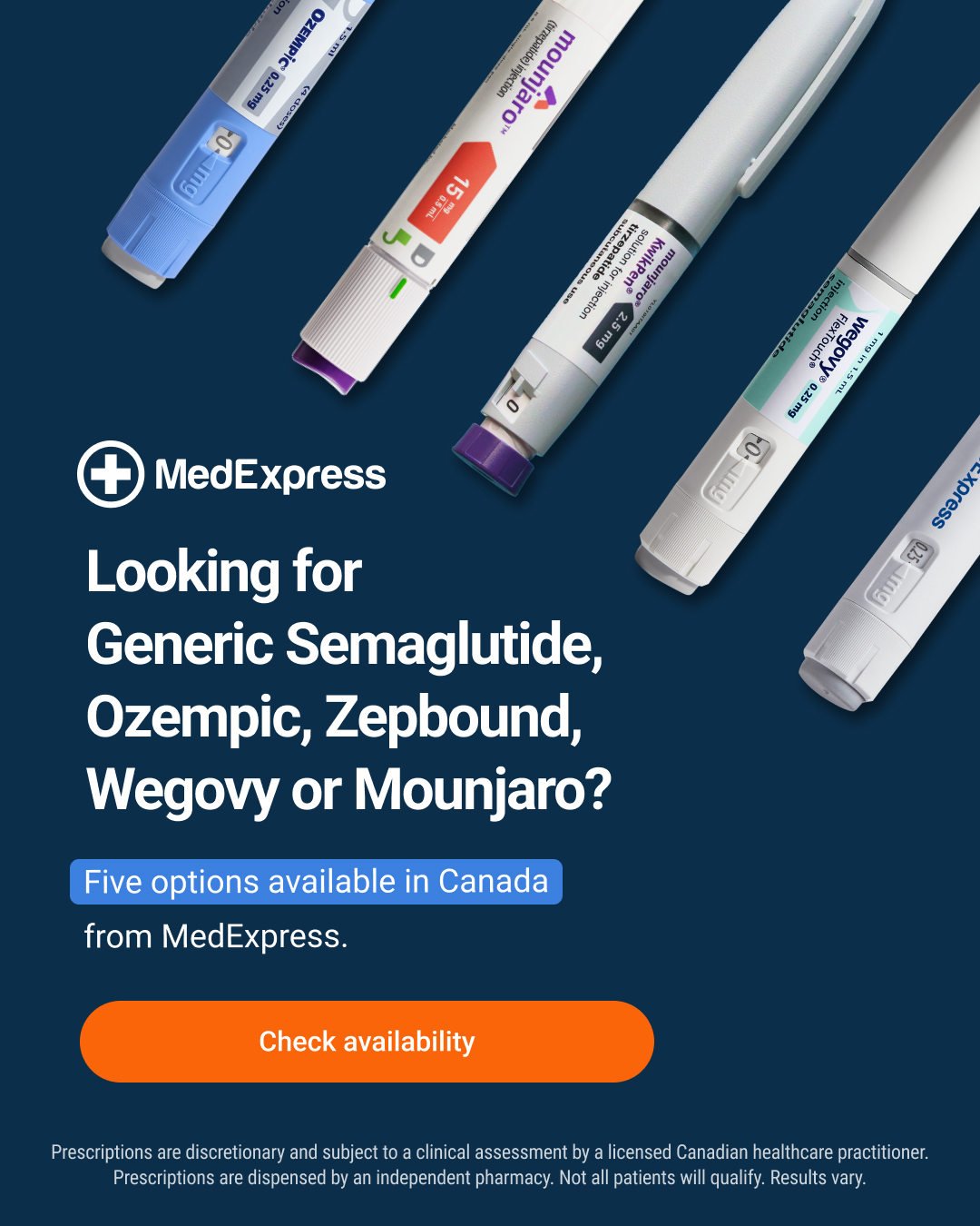 MedExpress Facebook ad
