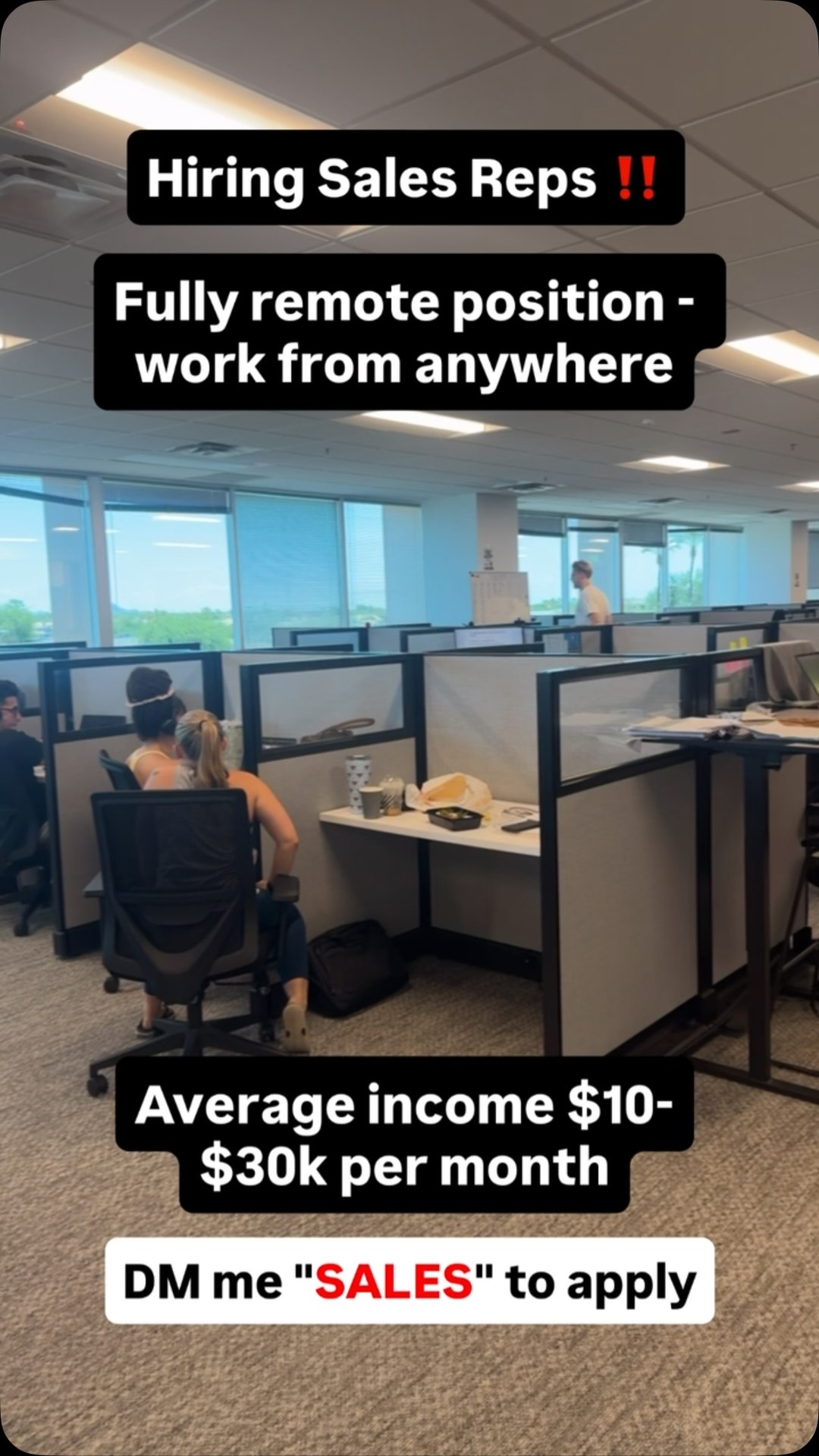 mr.legac Facebook ad: WE’RE LOOKING FOR REMOTE SALES REPS