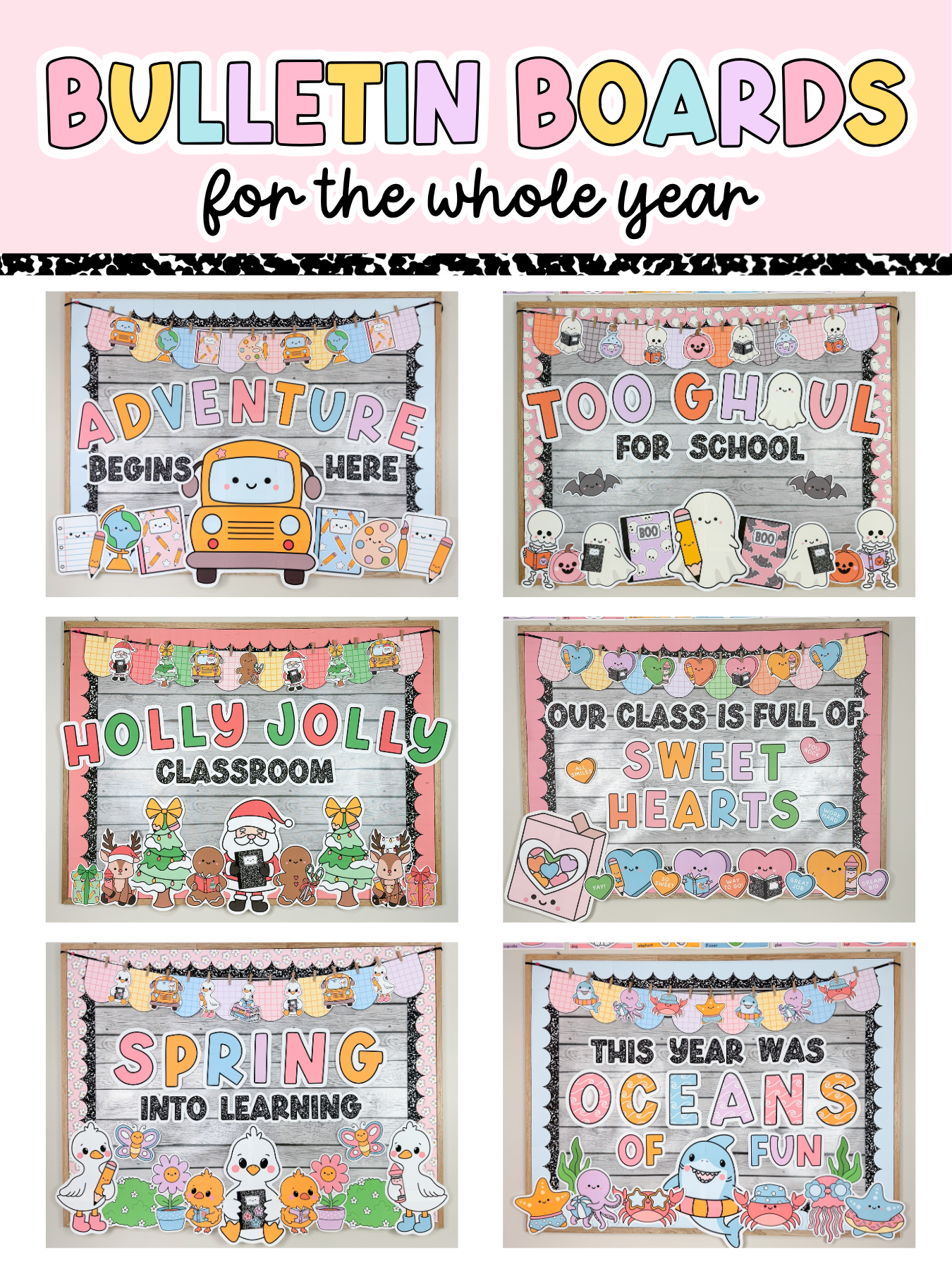 Learning With Kiki Facebook ad: Did Somebody Say Bulletin Board Decor?