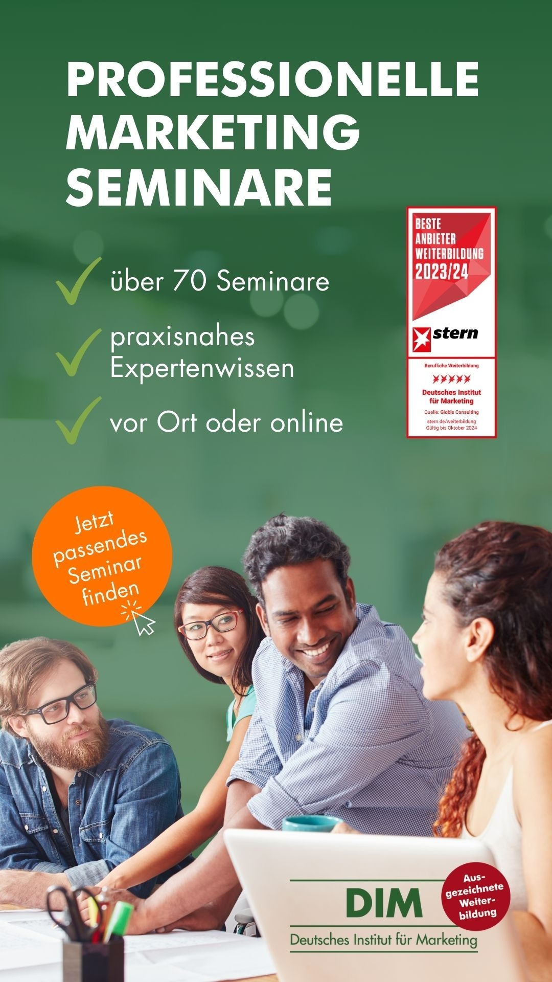 Deutsches Institut für Marketing Facebook ad