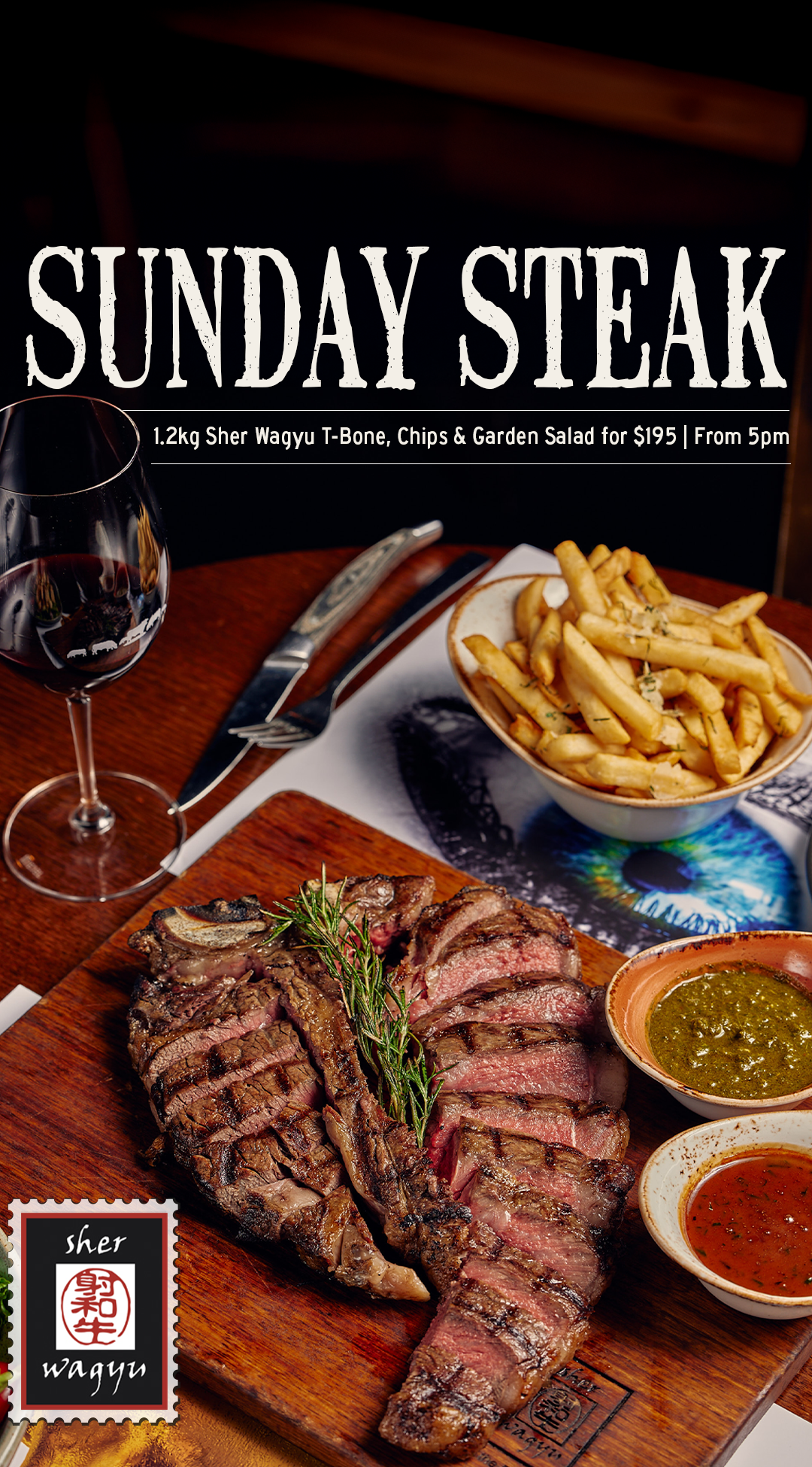 Steak Ministry Bar & Grill Facebook ad from Mar 11, 2025