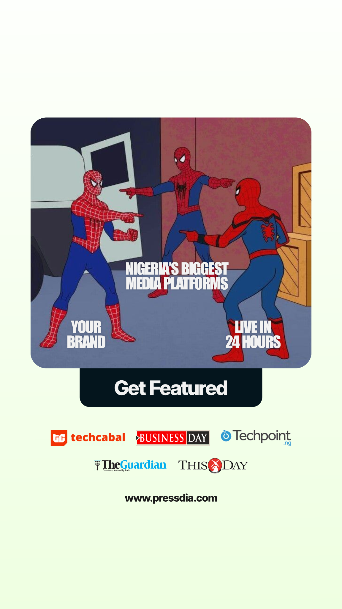 Pressdia Facebook ad