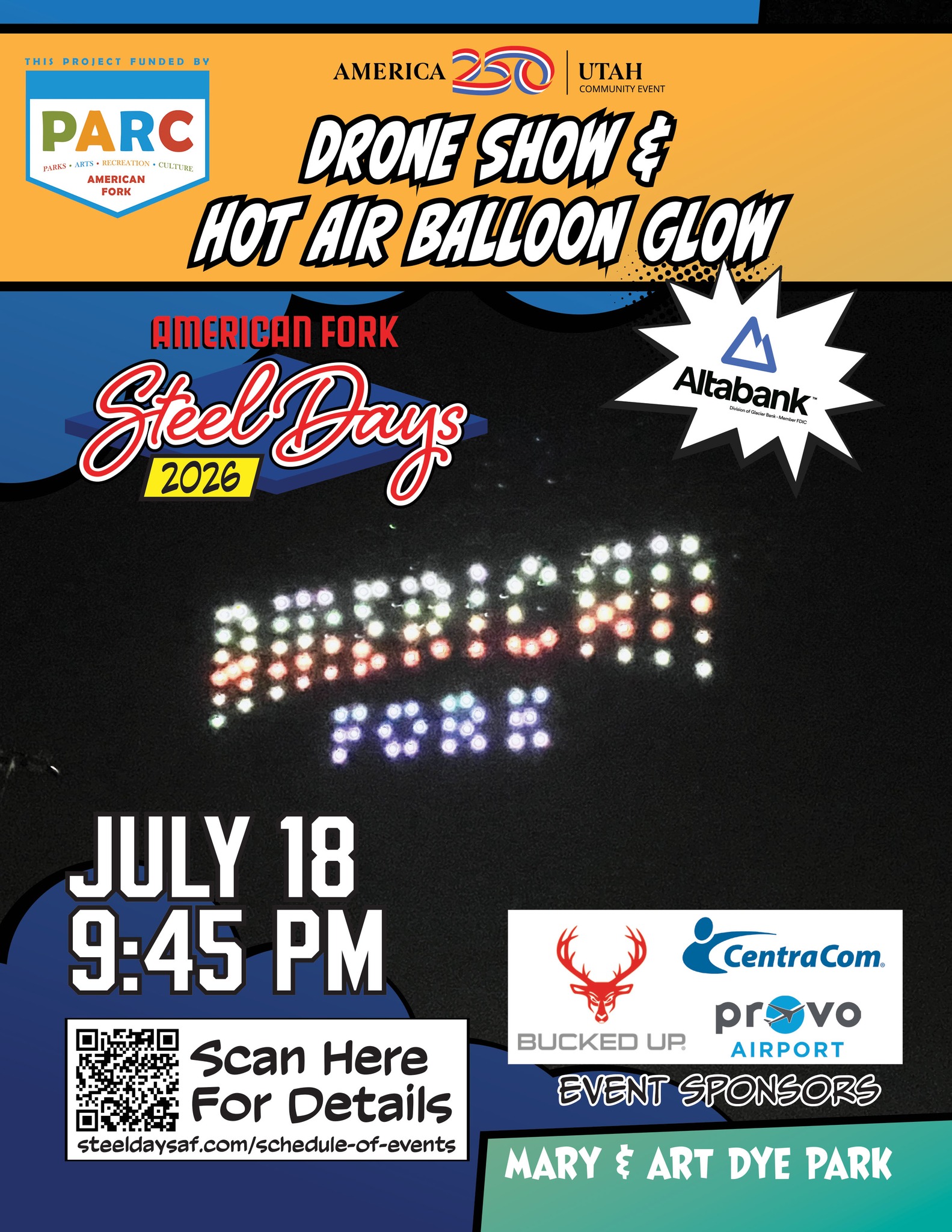 American Fork Steel Days Facebook ad