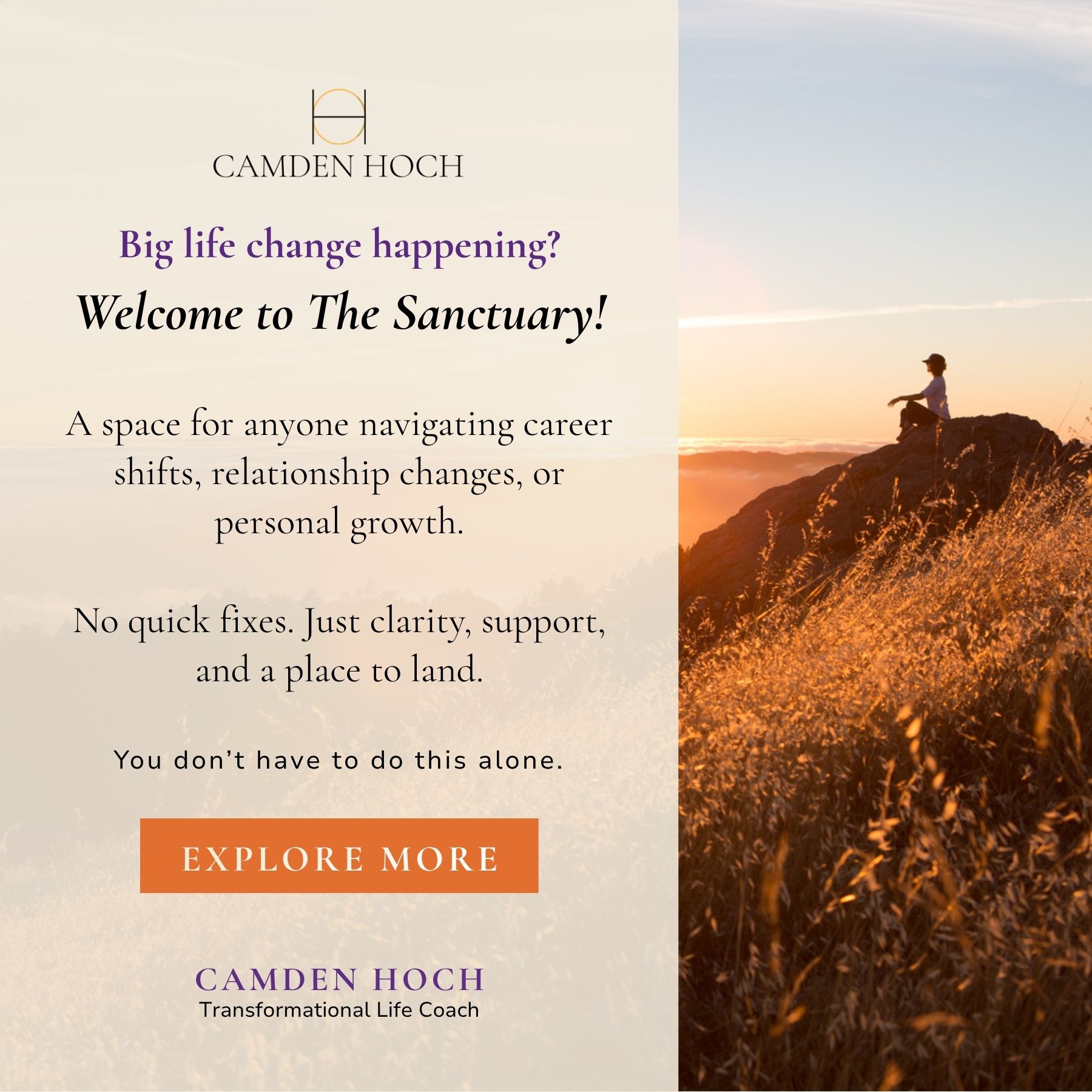 Camden Hoch Facebook ad: Engage