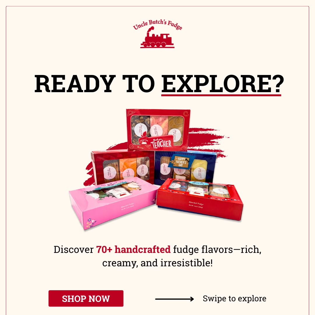 Uncle Butch’s Fudge Facebook ad