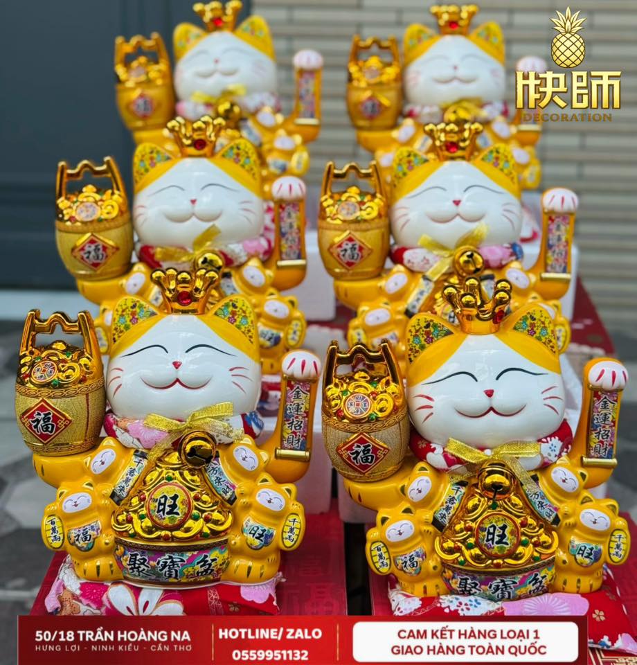 Mèo Thần Tài Cần Thơ - KHÓM Decoration Facebook ad: Tiệm Mèo Thần Tài tại Cần Thơ …