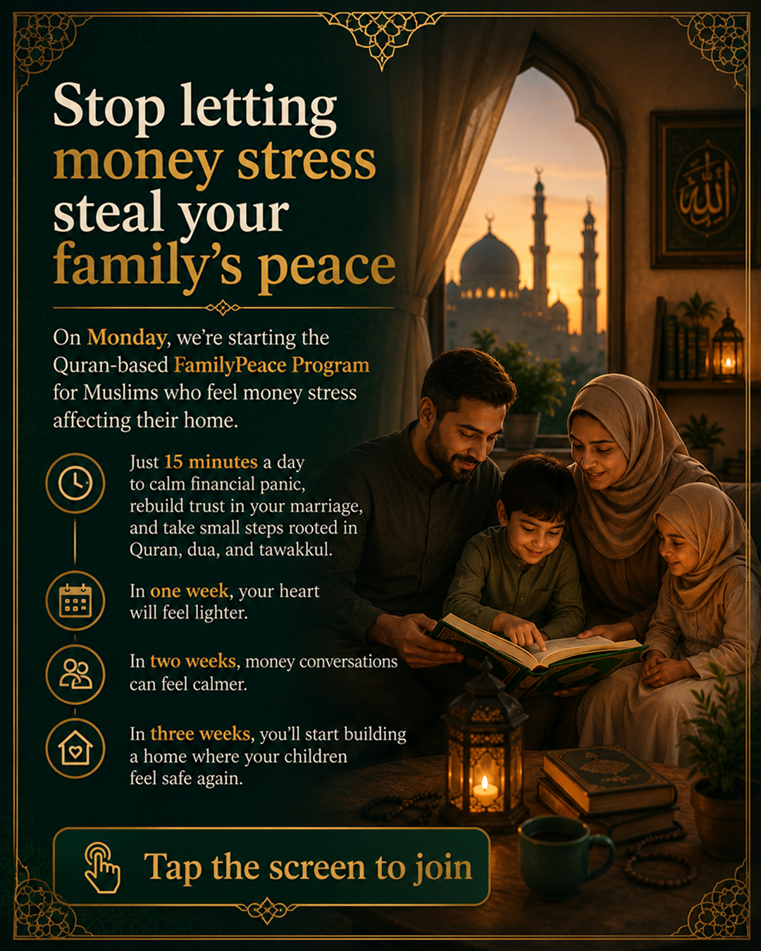 Imam Advice Daily Facebook ad