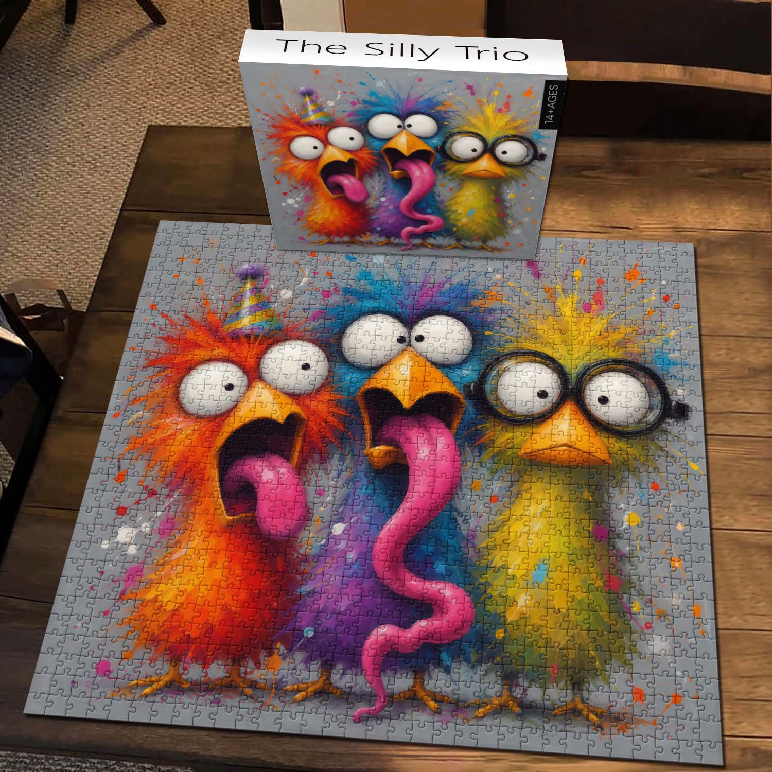 Fun-Puzzle Facebook ad