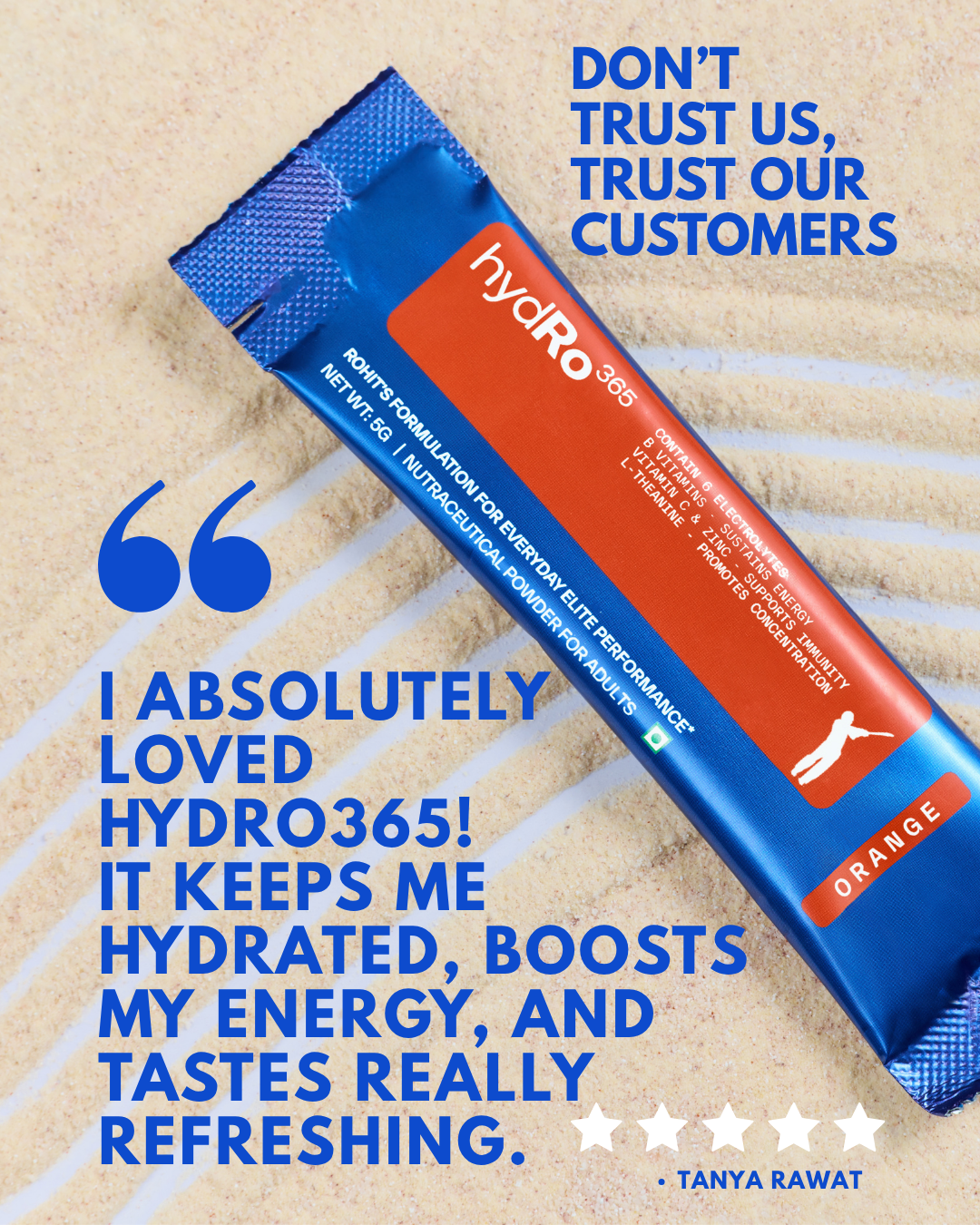 Rohit Sharma Facebook ad: Don't just trust us, trust our customers