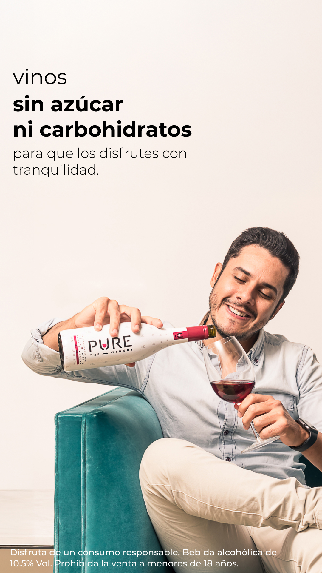 PURE The Winery ES Facebook ad