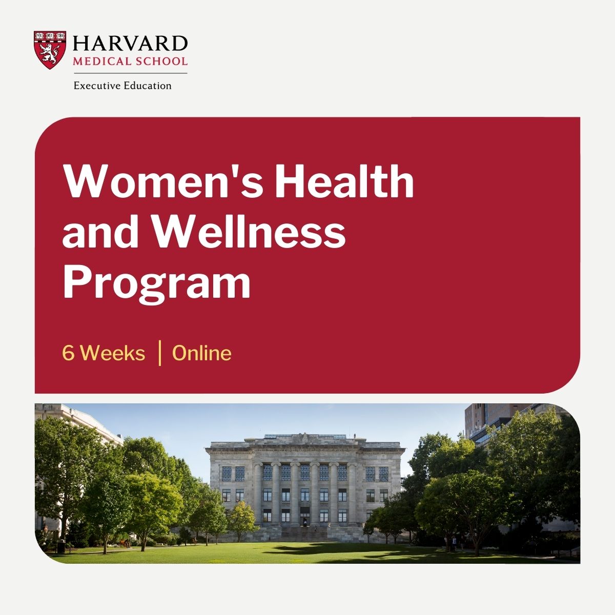 Harvard Medical School Professional, Corporate, and Continuing Education Facebook ad