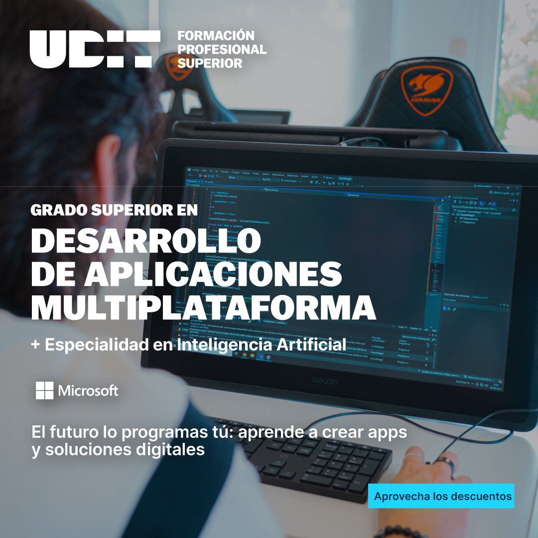 UDIT Formación Profesional Facebook ad
