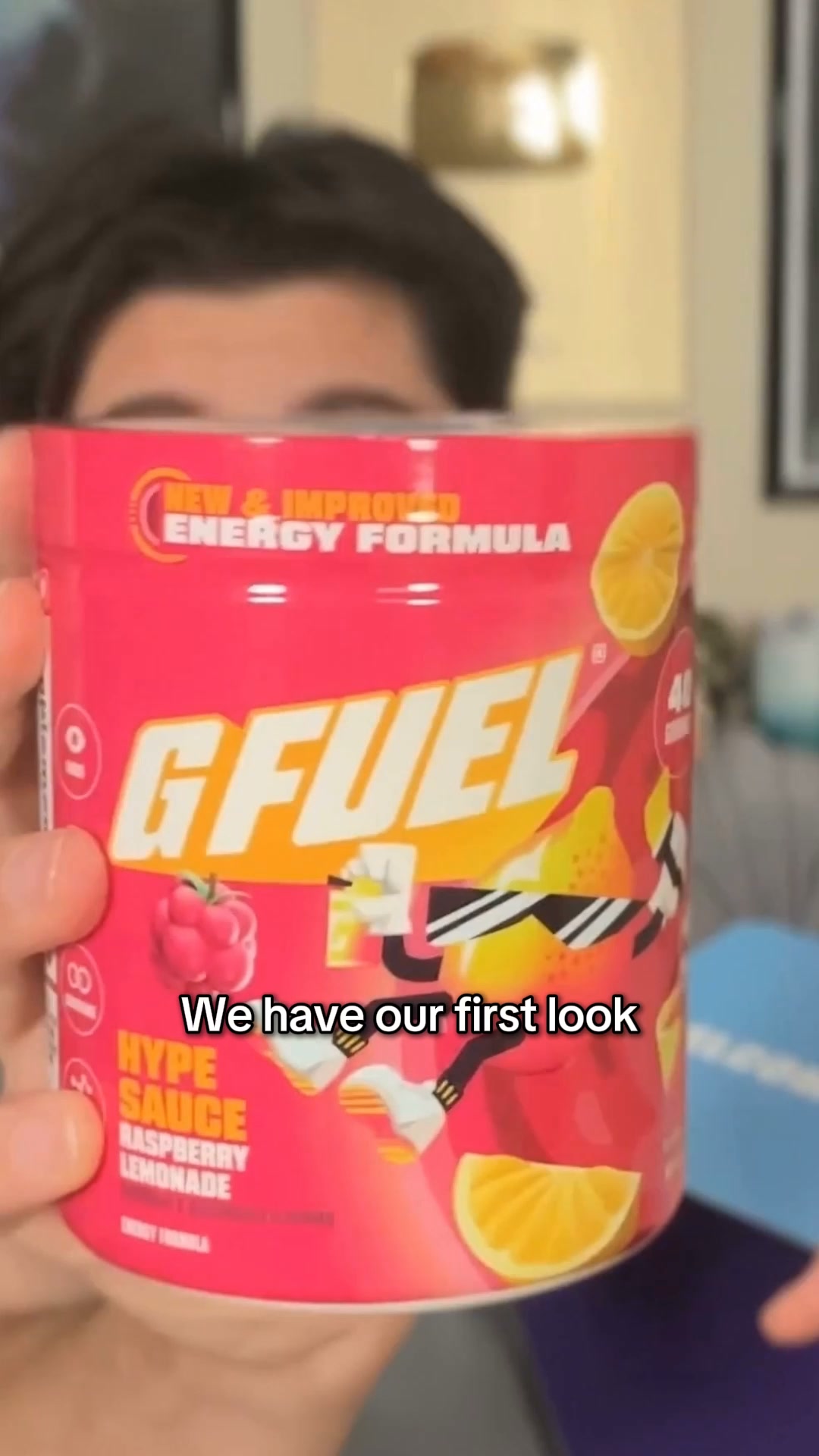G FUEL Facebook ad: 50% OFF Your First Order