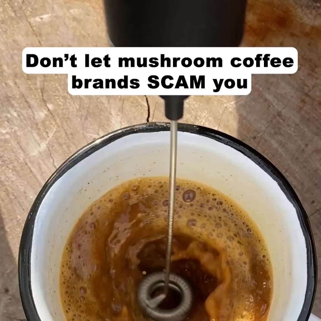 alecisfresh Facebook ad: The difference between MUD and Mushroom Coffee