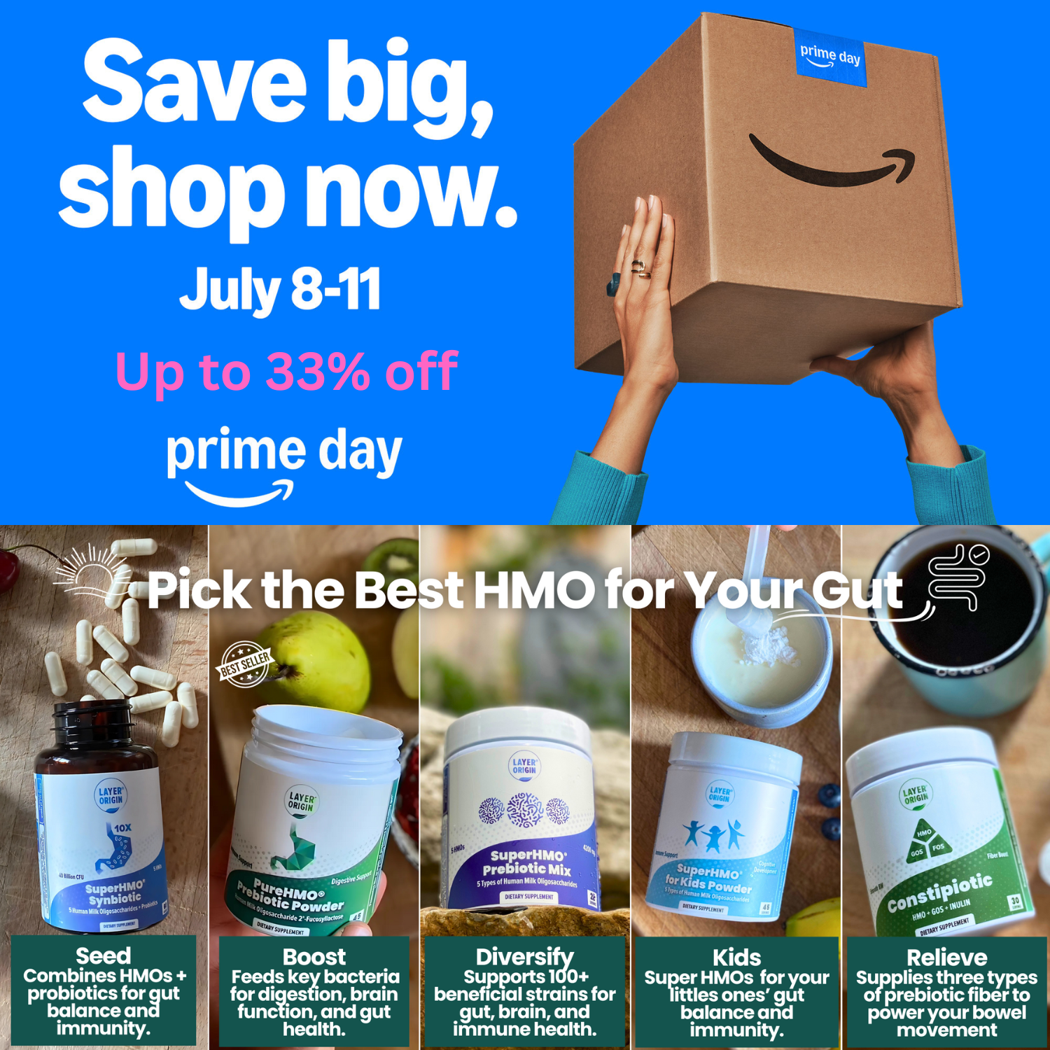 Layer Origin Nutrition Facebook ad from Jun 23, 2026