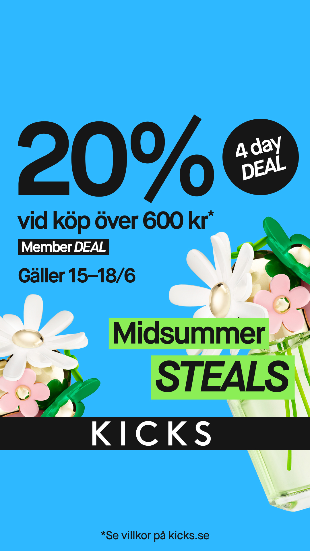 KICKS Facebook ad