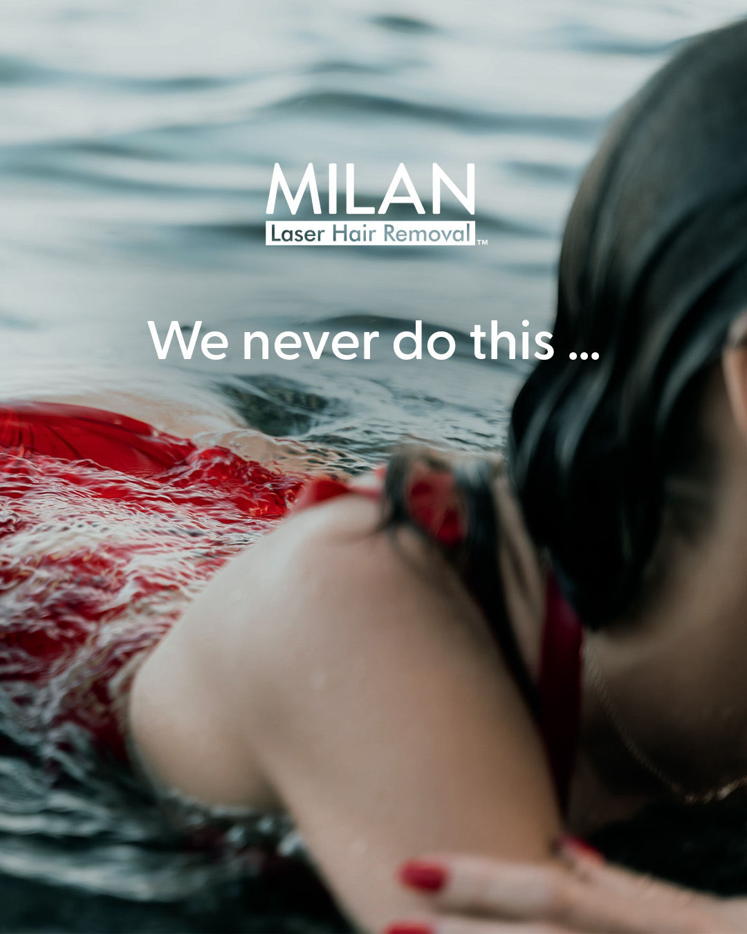 Milan Laser Hair Removal Facebook ad