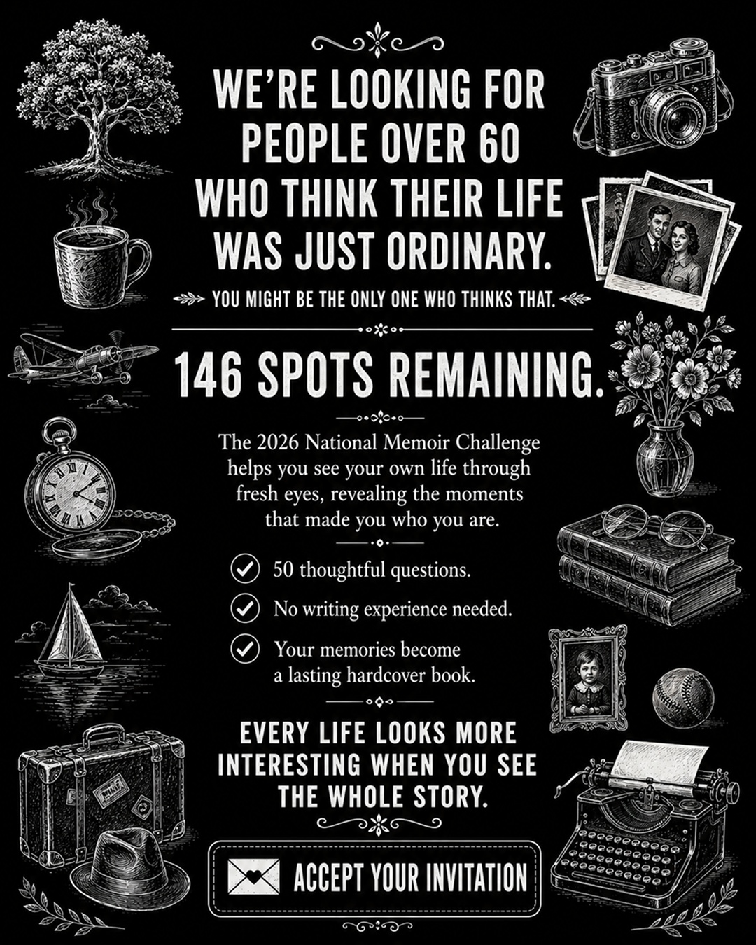 Memowrite Facebook ad