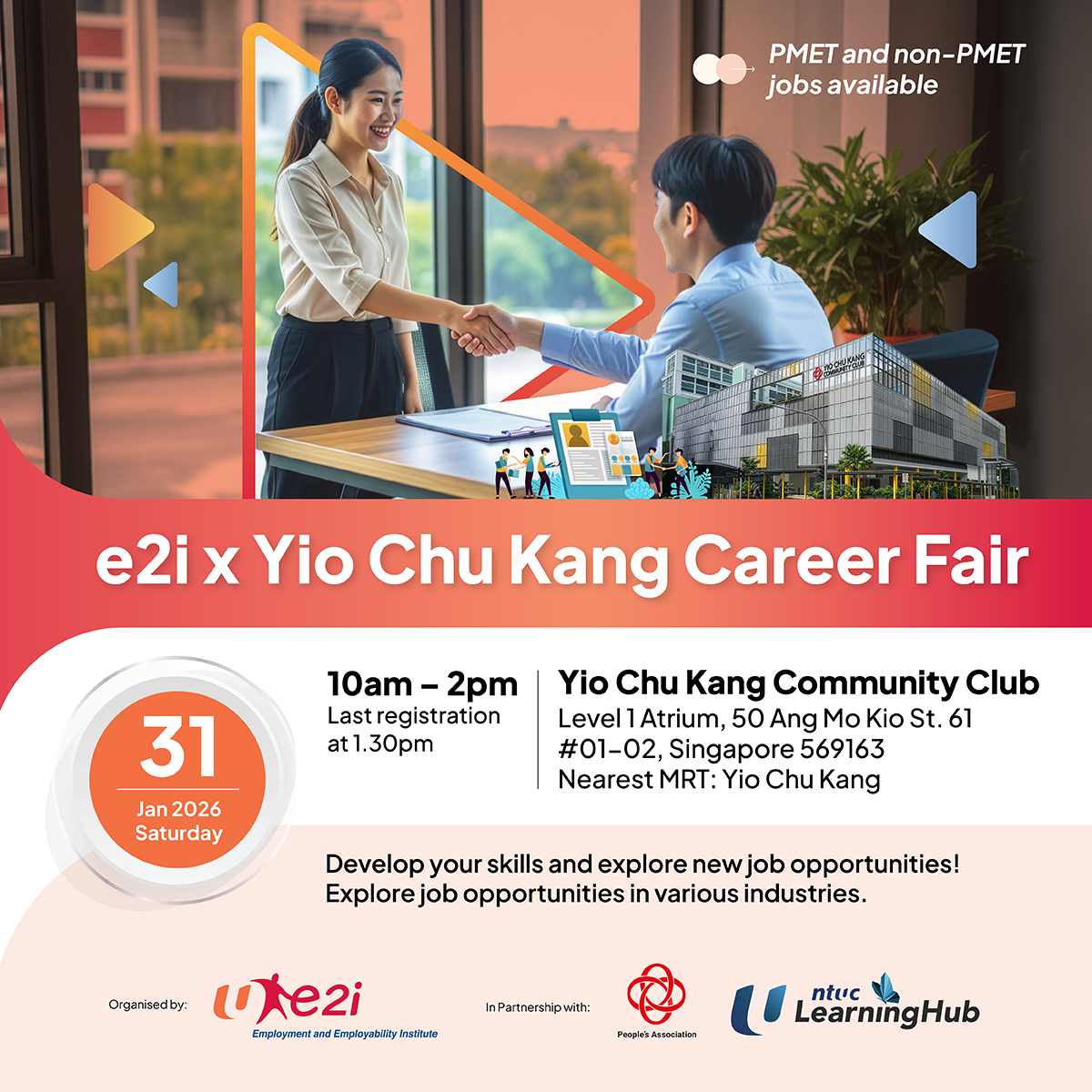 Employment & Employability Institute, e2i Facebook ad
