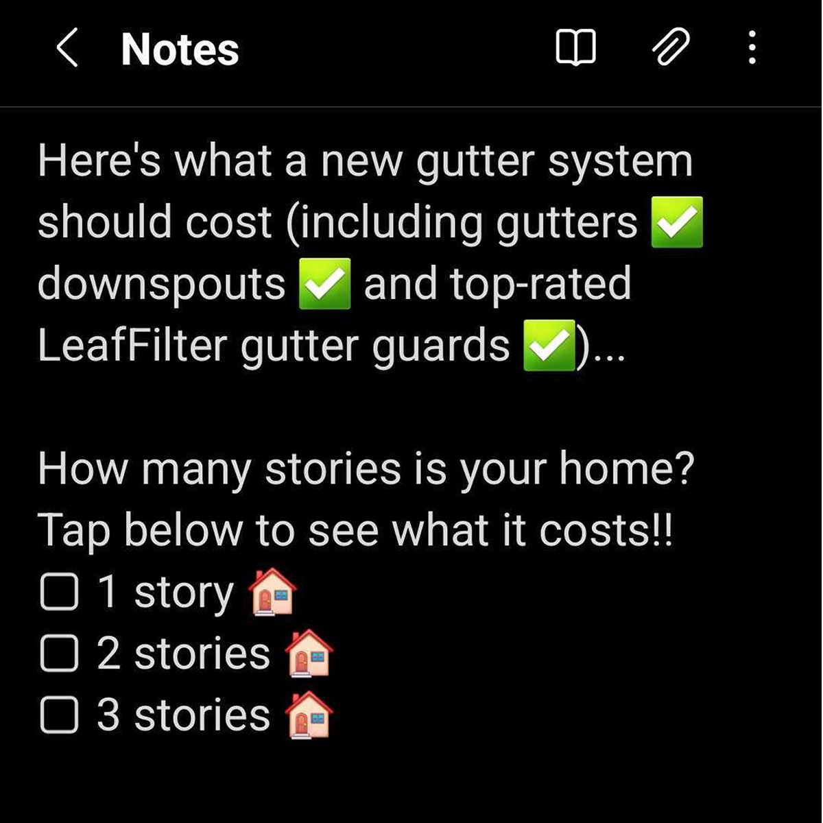 LeafFilter by Leaf Home Partner Facebook ad