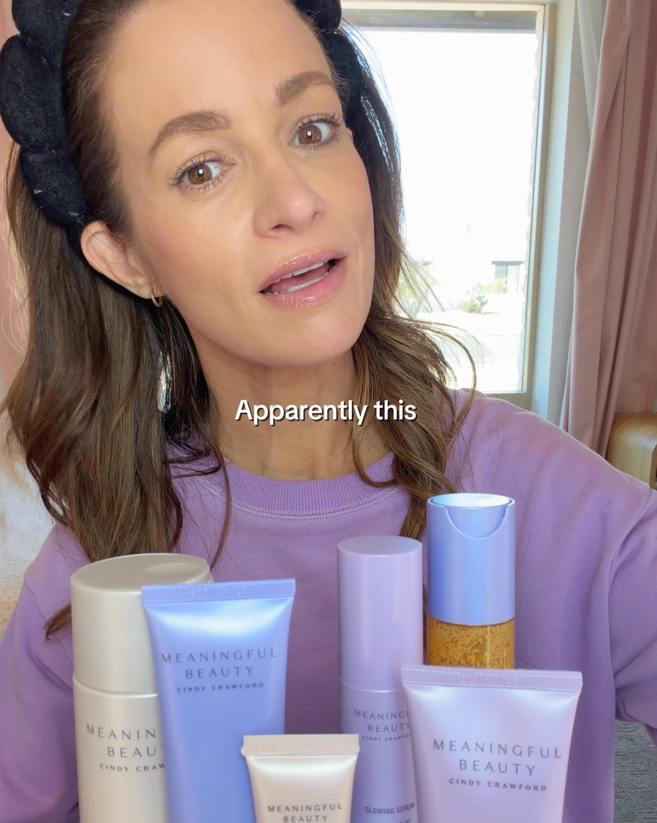 Meaningful Beauty Facebook ad: Save 25% on our anti-aging Skincare System when you…