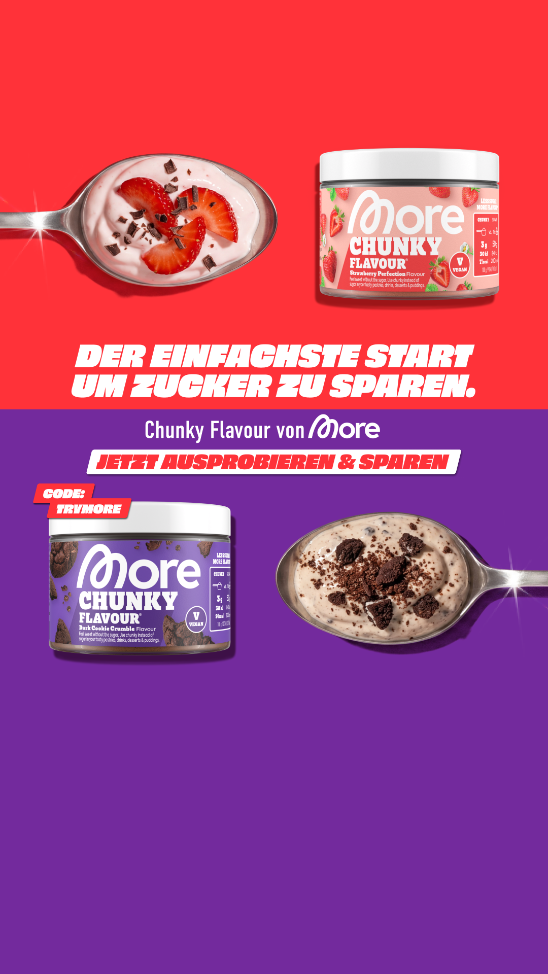 MORE Nutrition Facebook ad