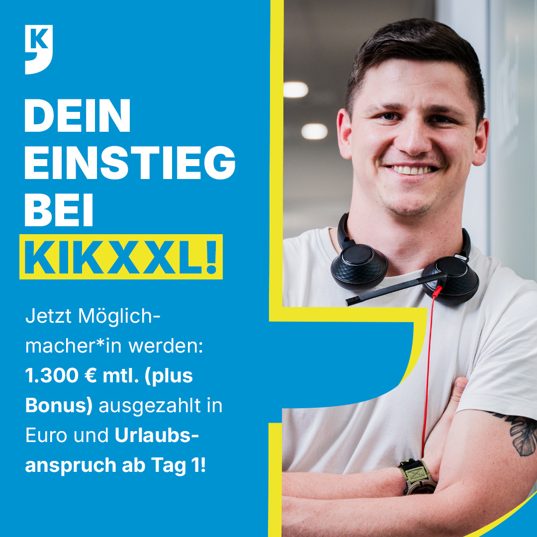 KIKXXL GmbH Facebook ad from Mar 17, 2026