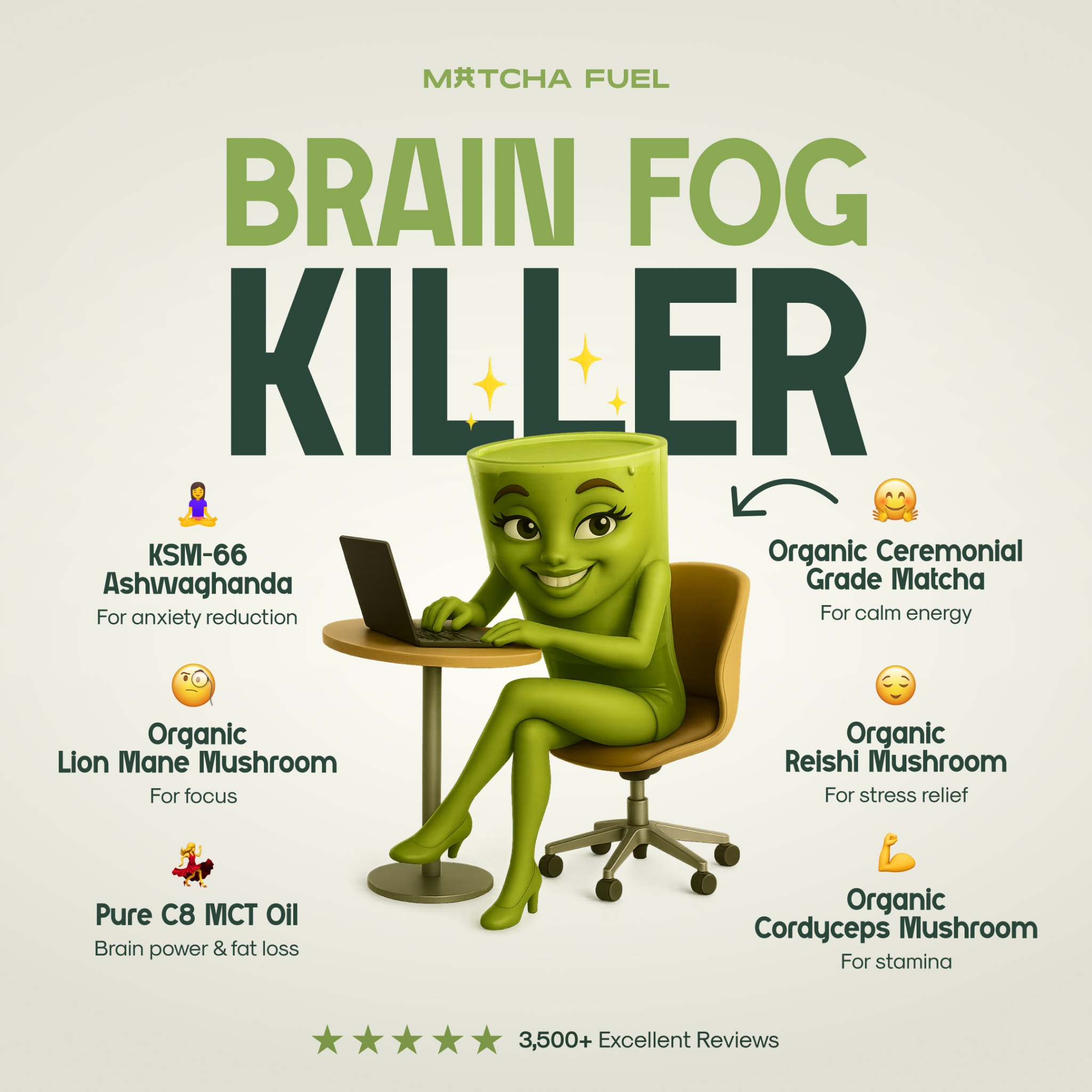 Matcha Fuel Facebook ad