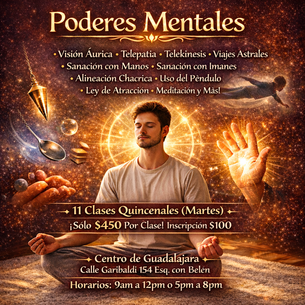 Poderes Mentales GDL Facebook ad: ÚLTIMOS LUGARES