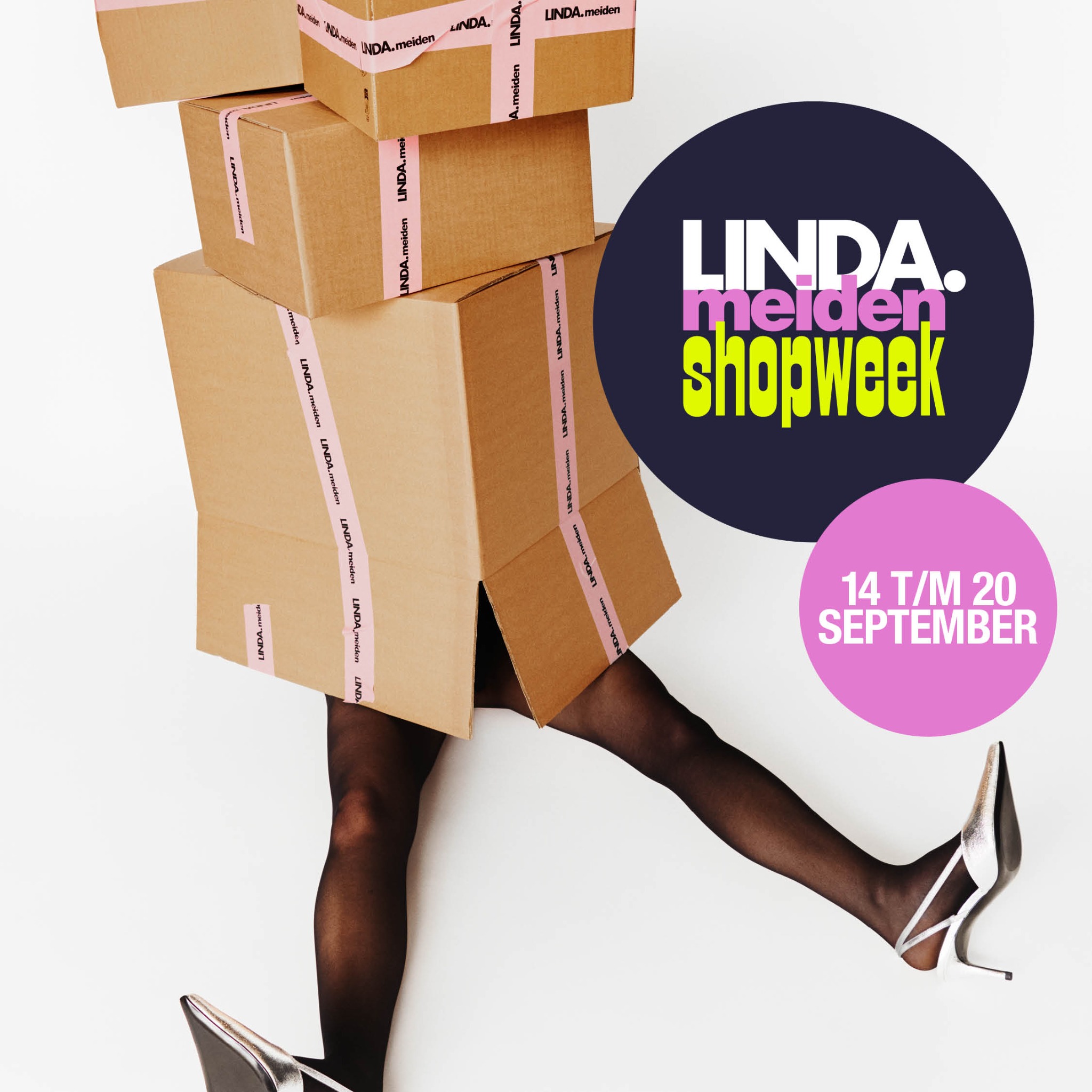 LINDA. Facebook ad: LINDA.meiden Shopweek