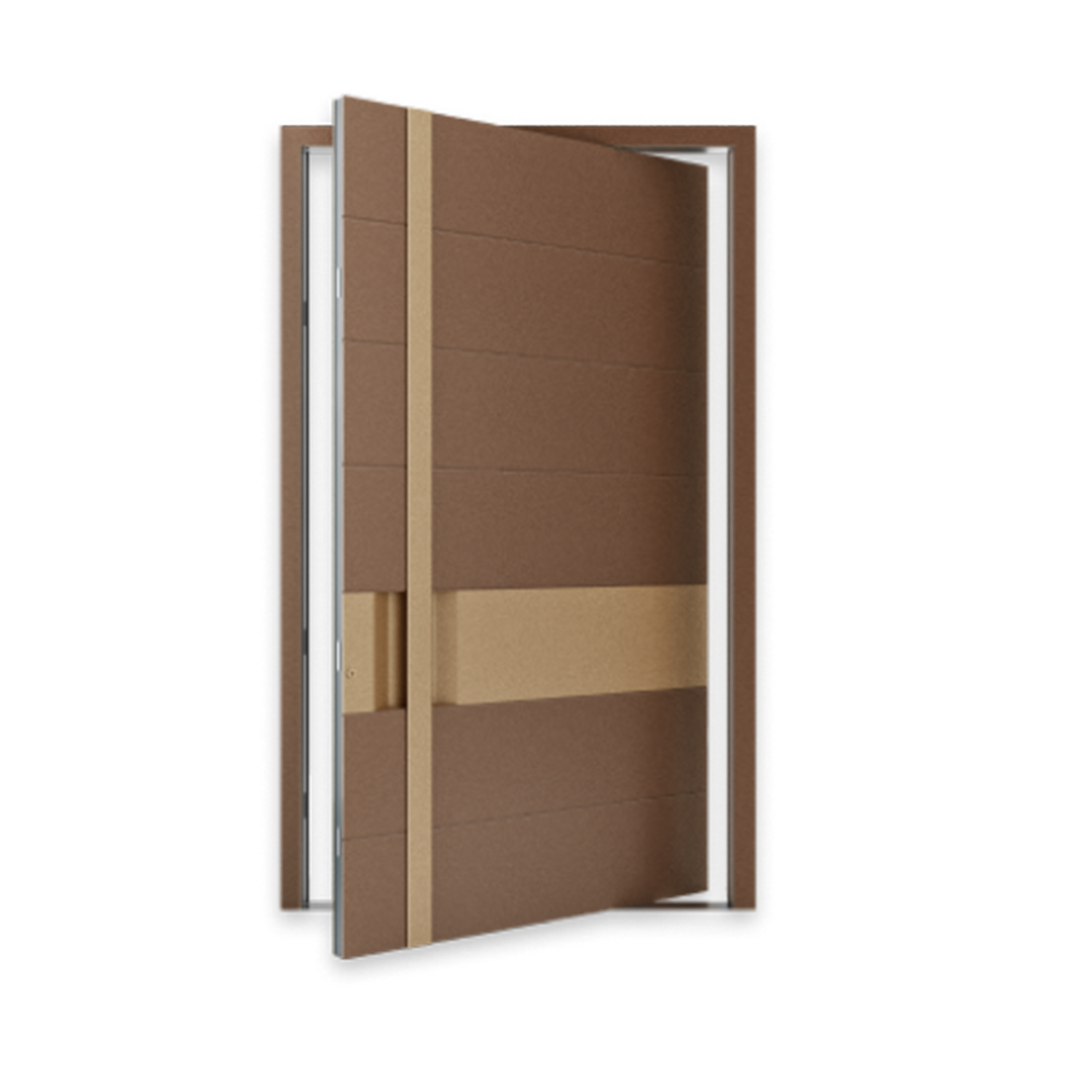 ZenAluminium Facebook ad: Modern, beautiful pivot doors.
