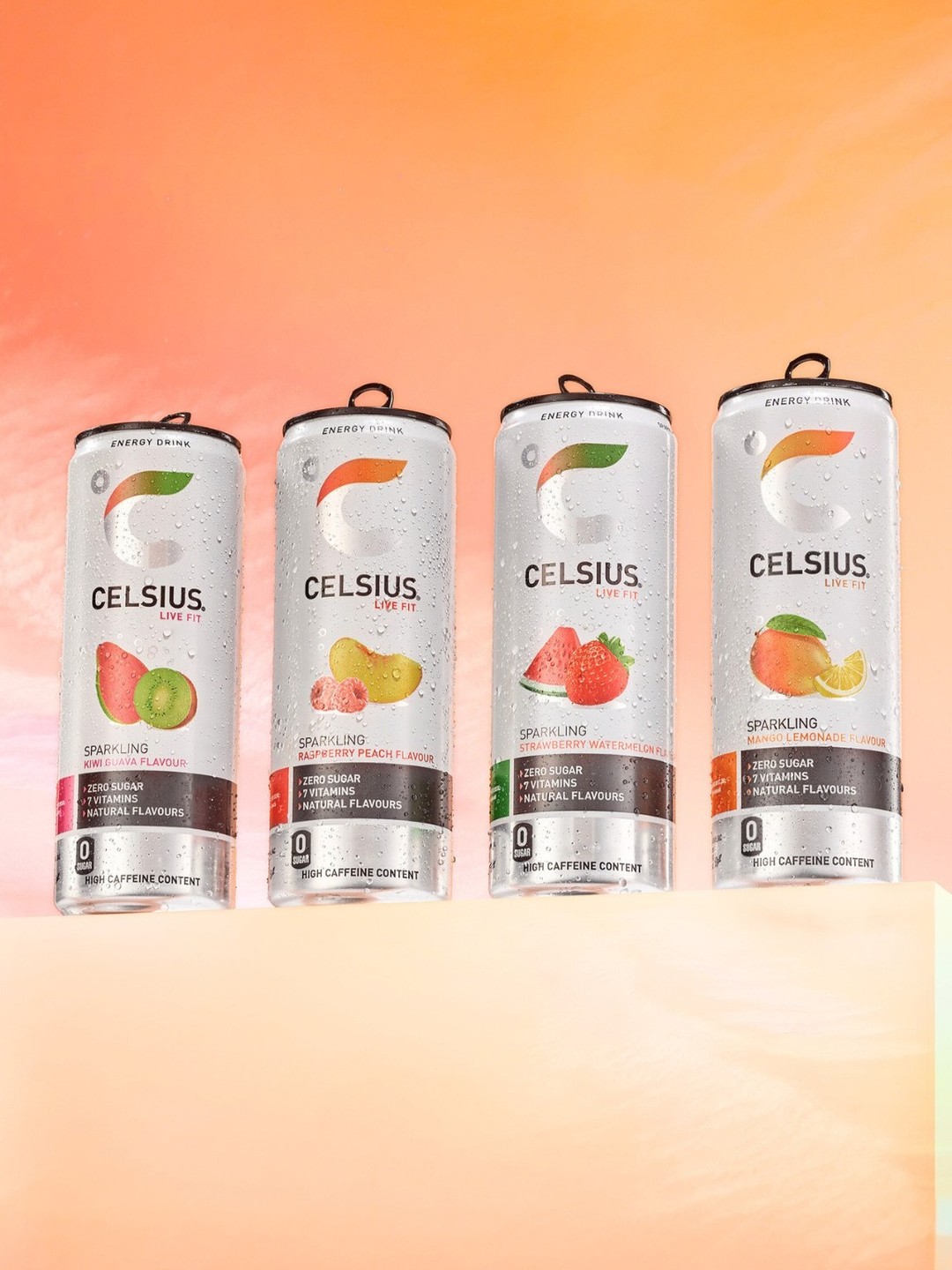 Celsiusuk Facebook ad: The new CELSIUS flavours have landed