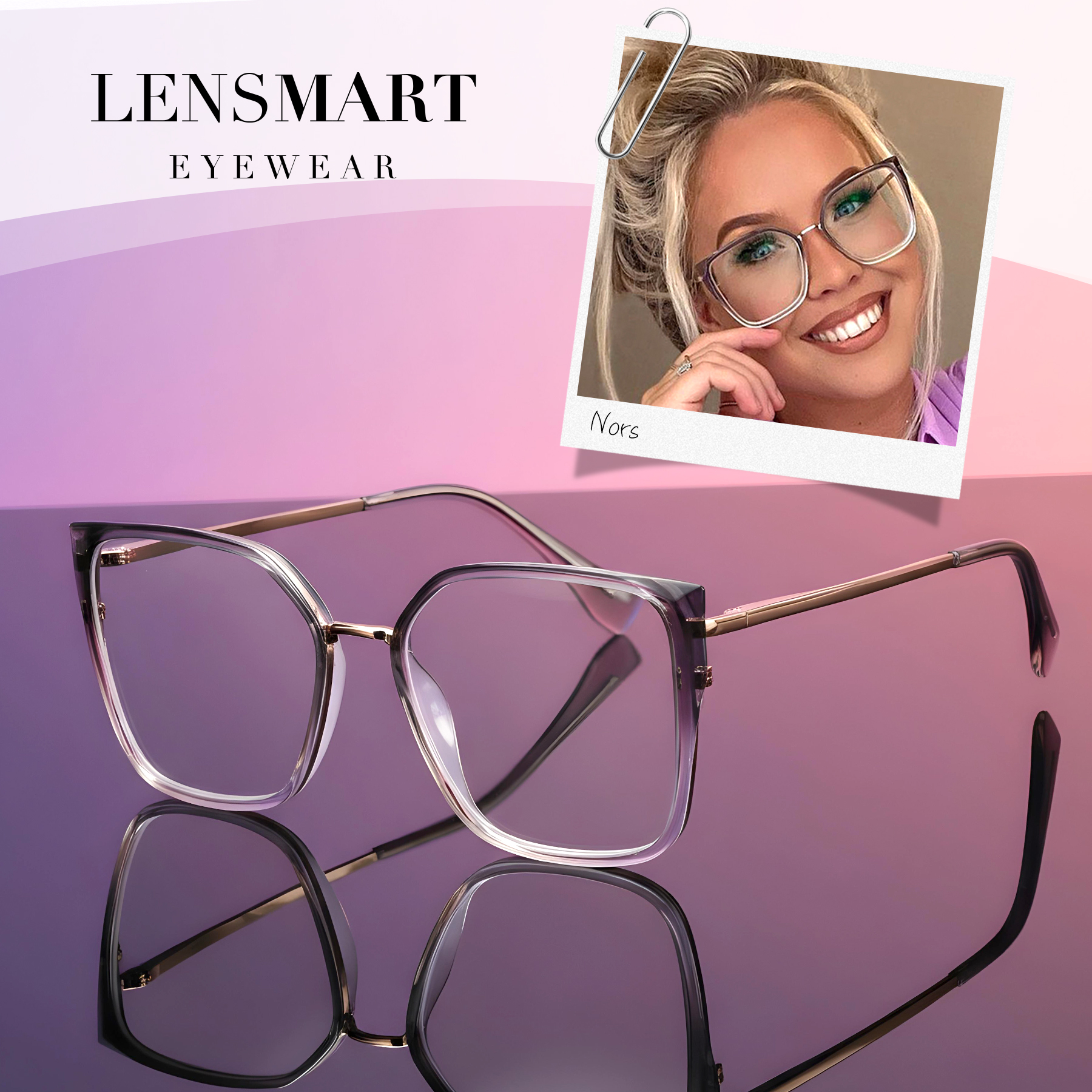 Lensmart Facebook ad