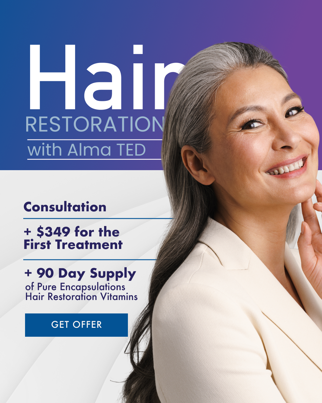 Elite Aesthetics & Medical Care, LLC Facebook ad: The NEW way of reversing hair loss…