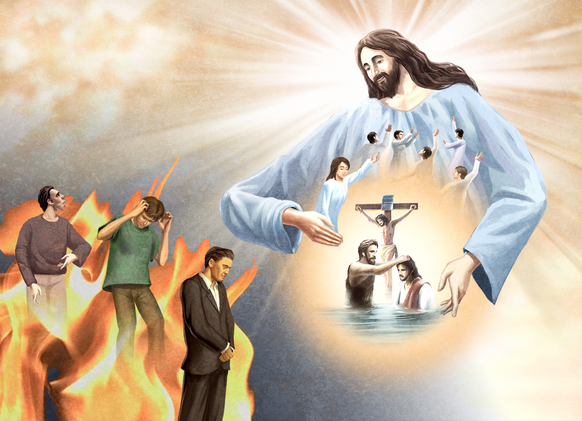 The New Life Mission Facebook ad