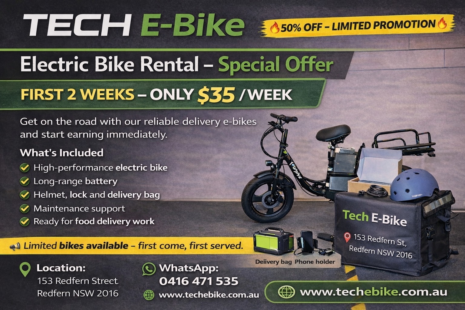 Teche Bike Facebook ad