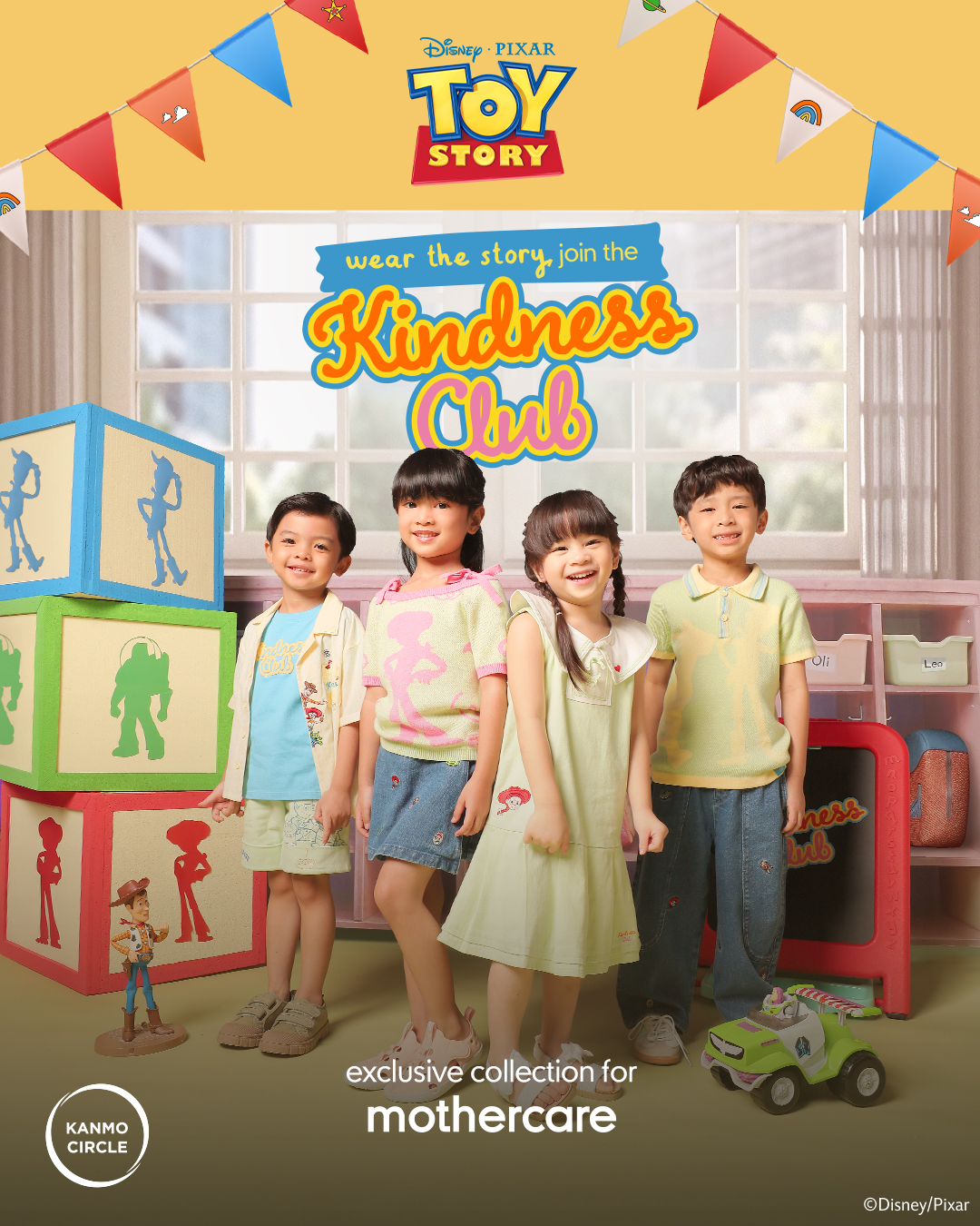 Mothercare Indonesia Facebook ad: We are excited to present Disney Pixar Toy…