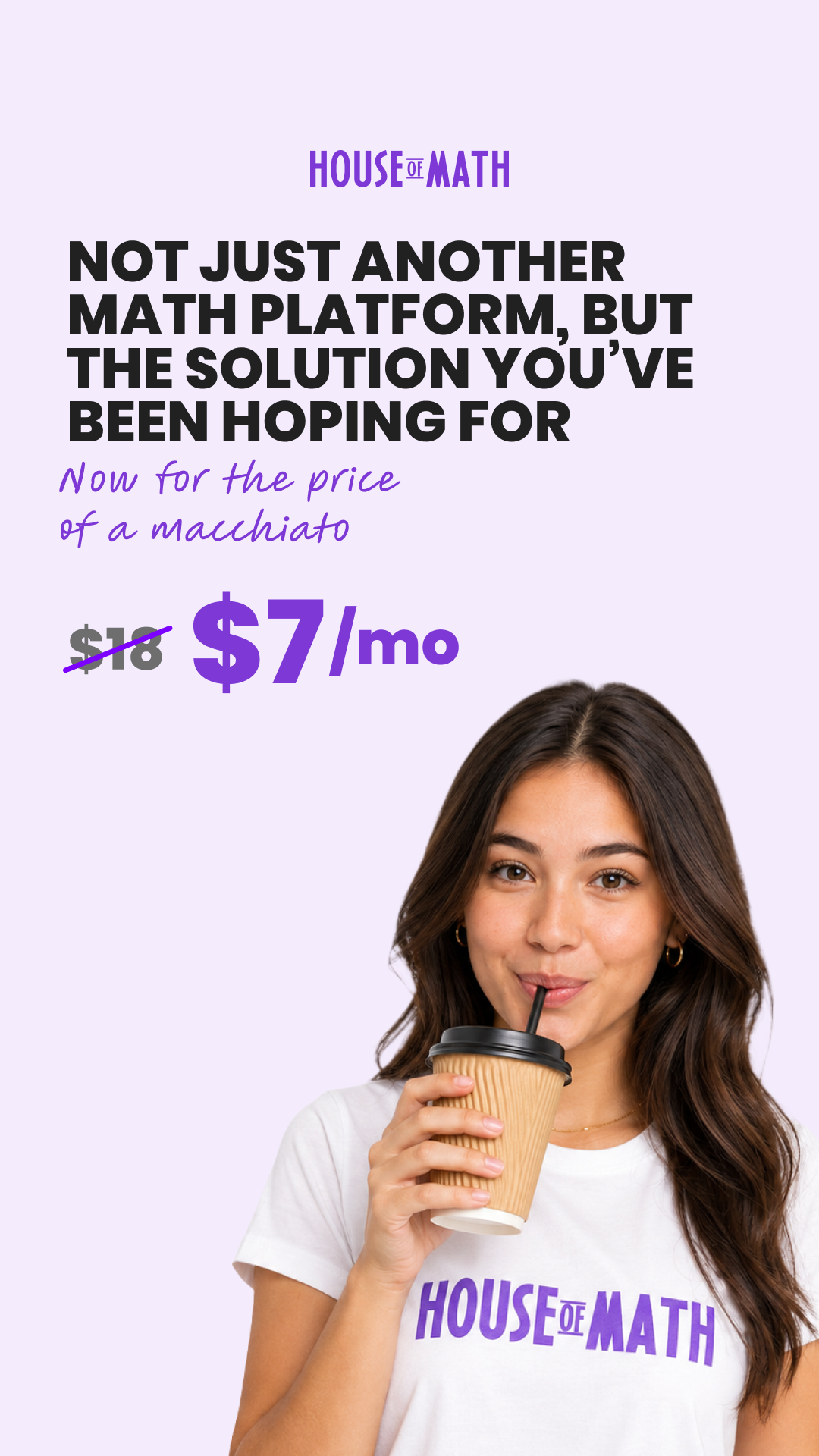 House of Math Facebook ad