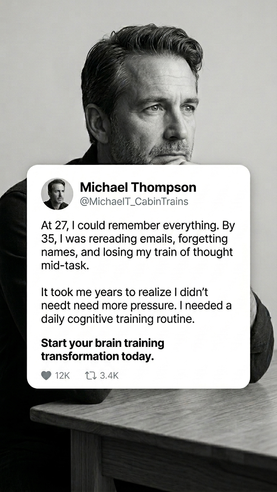 Impulse: Brain Training & Self-Discovery Facebook ad