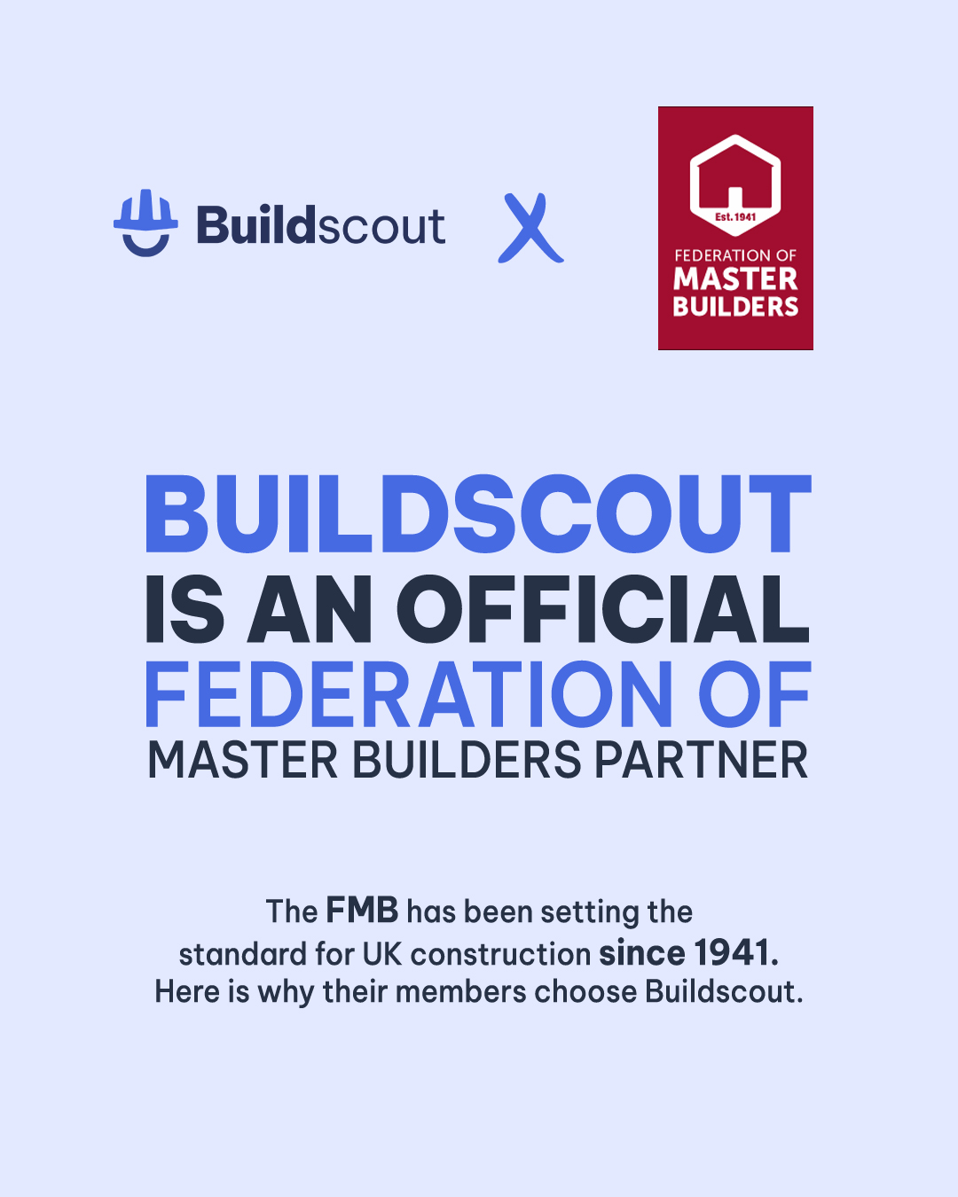 Buildscout Facebook ad: You didn't get FMB membership by accident, and…