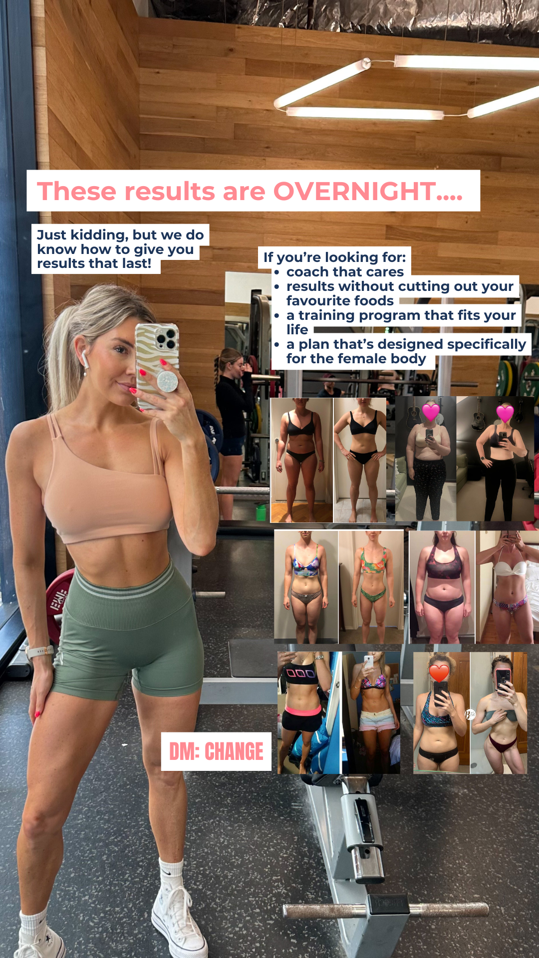 Bec BFit Facebook ad: Instagram