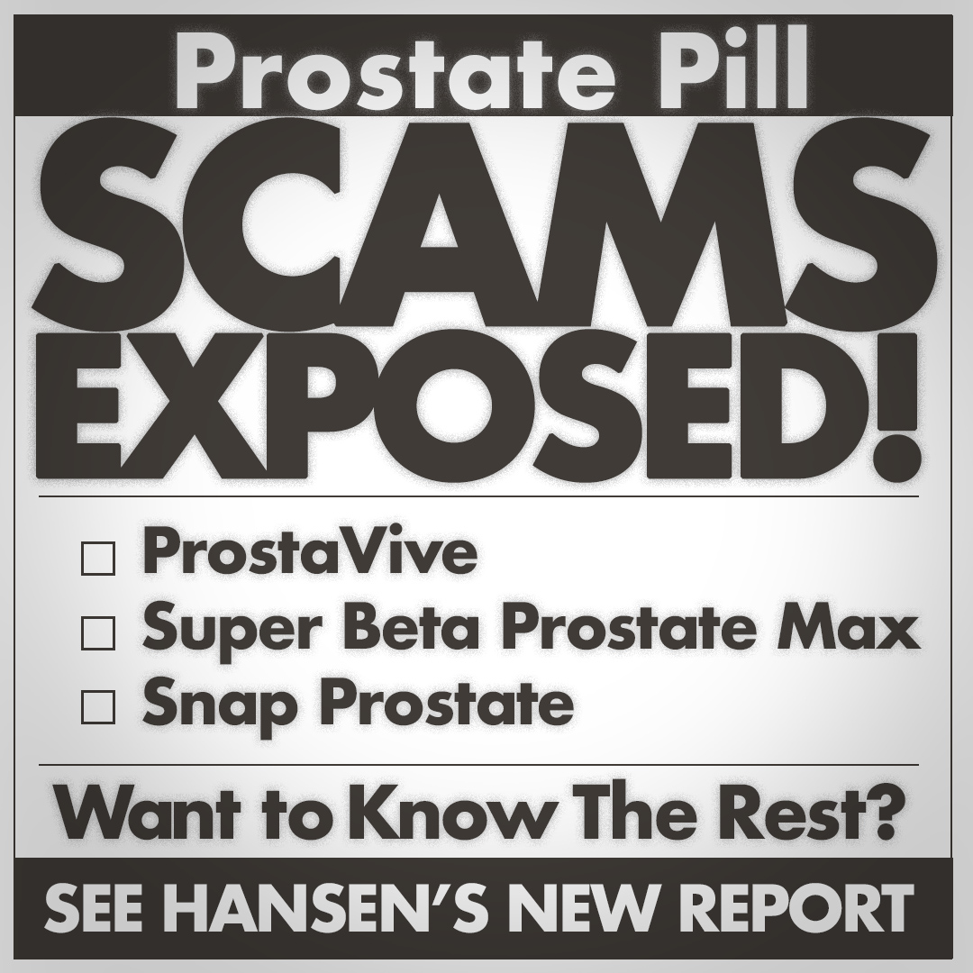 ProstateReport.com Facebook ad