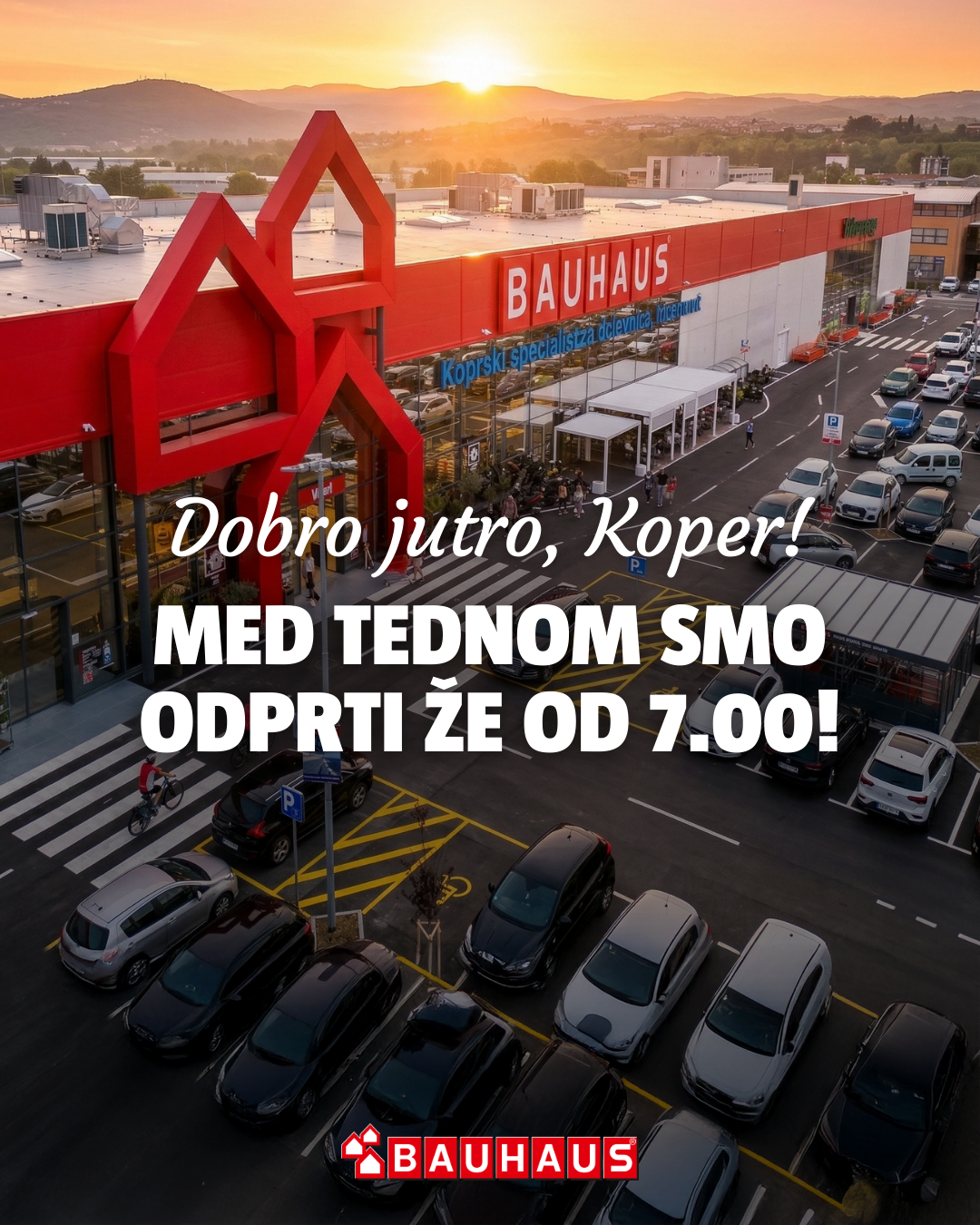 BAUHAUS Slovenija Facebook ad