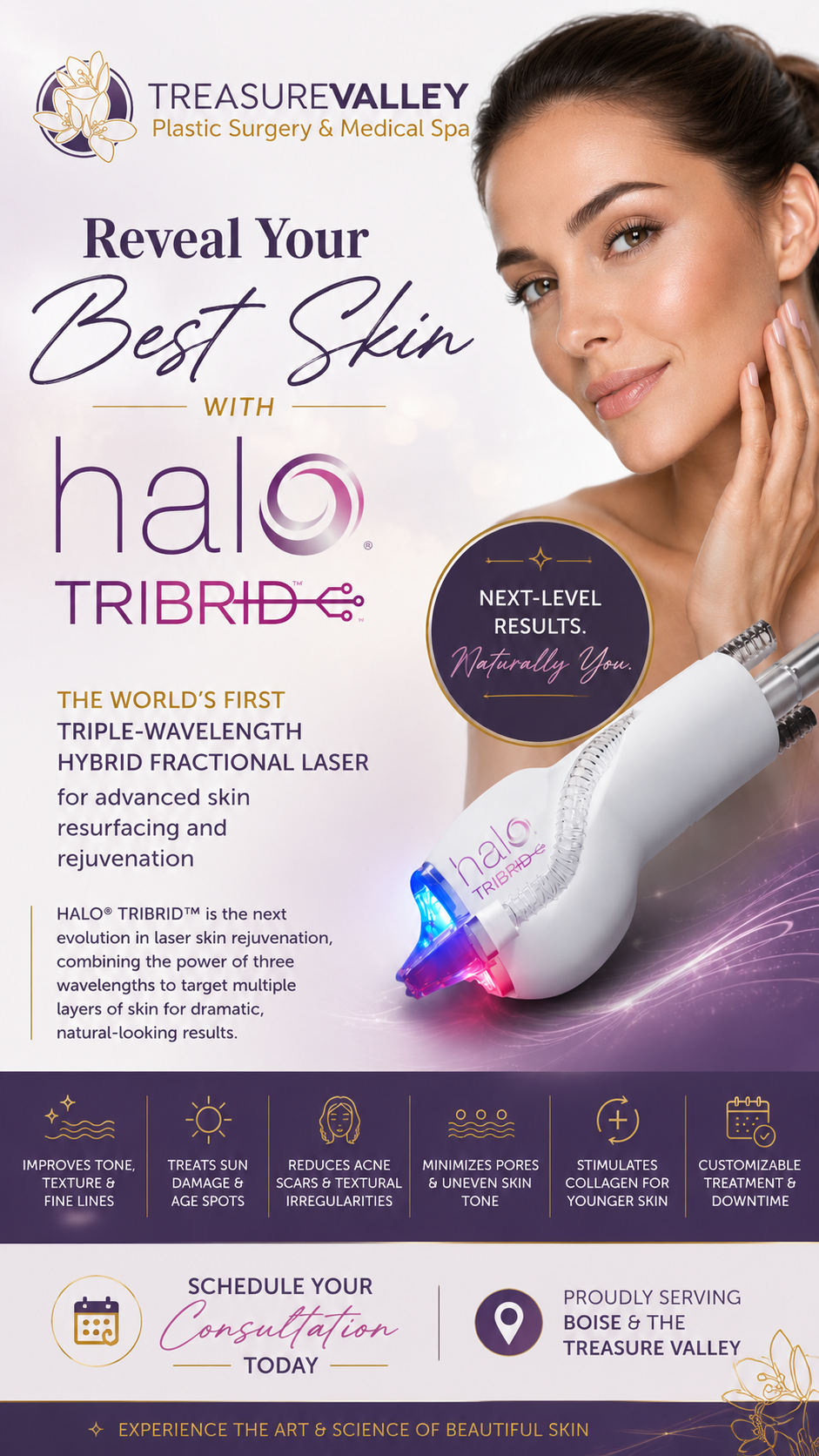 Treasure Valley Plastic Surgery & Medical Spa Facebook ad from Jun 9, 2026